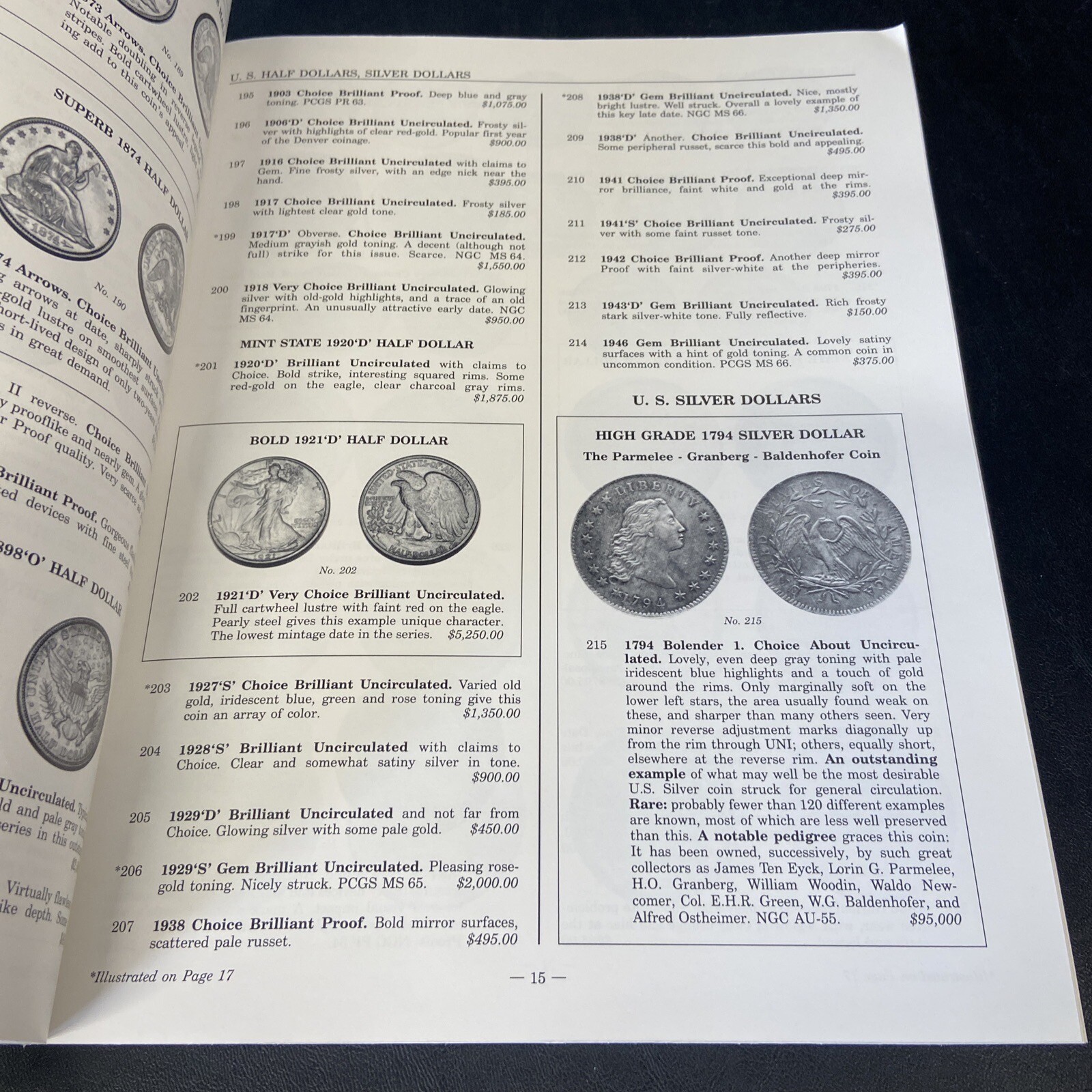 Stacks Coin Auction Catalog Public Auction Sale – 58 Pages Summer 1993