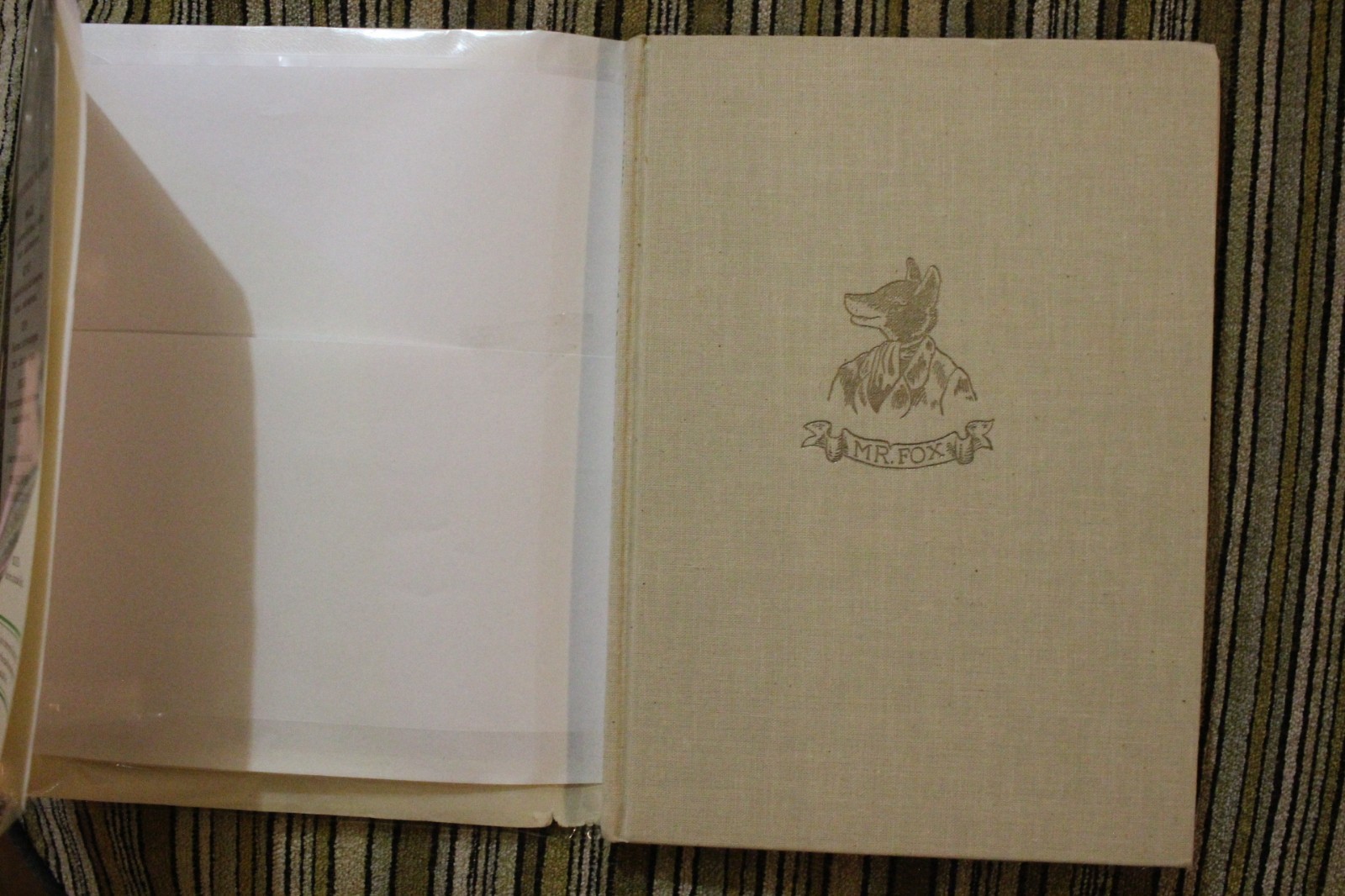 Fantastic Mr. Fox by Roald Dahl Hardcover w/ Dust Jacket 1970 Early Printing