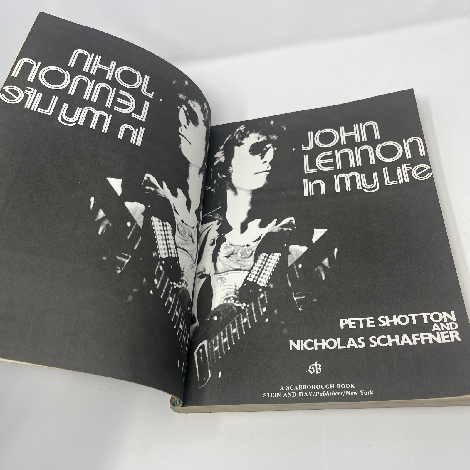 John Lennon: In My Life Pete Shotton & Nicholas Schaffner 1983 paperback