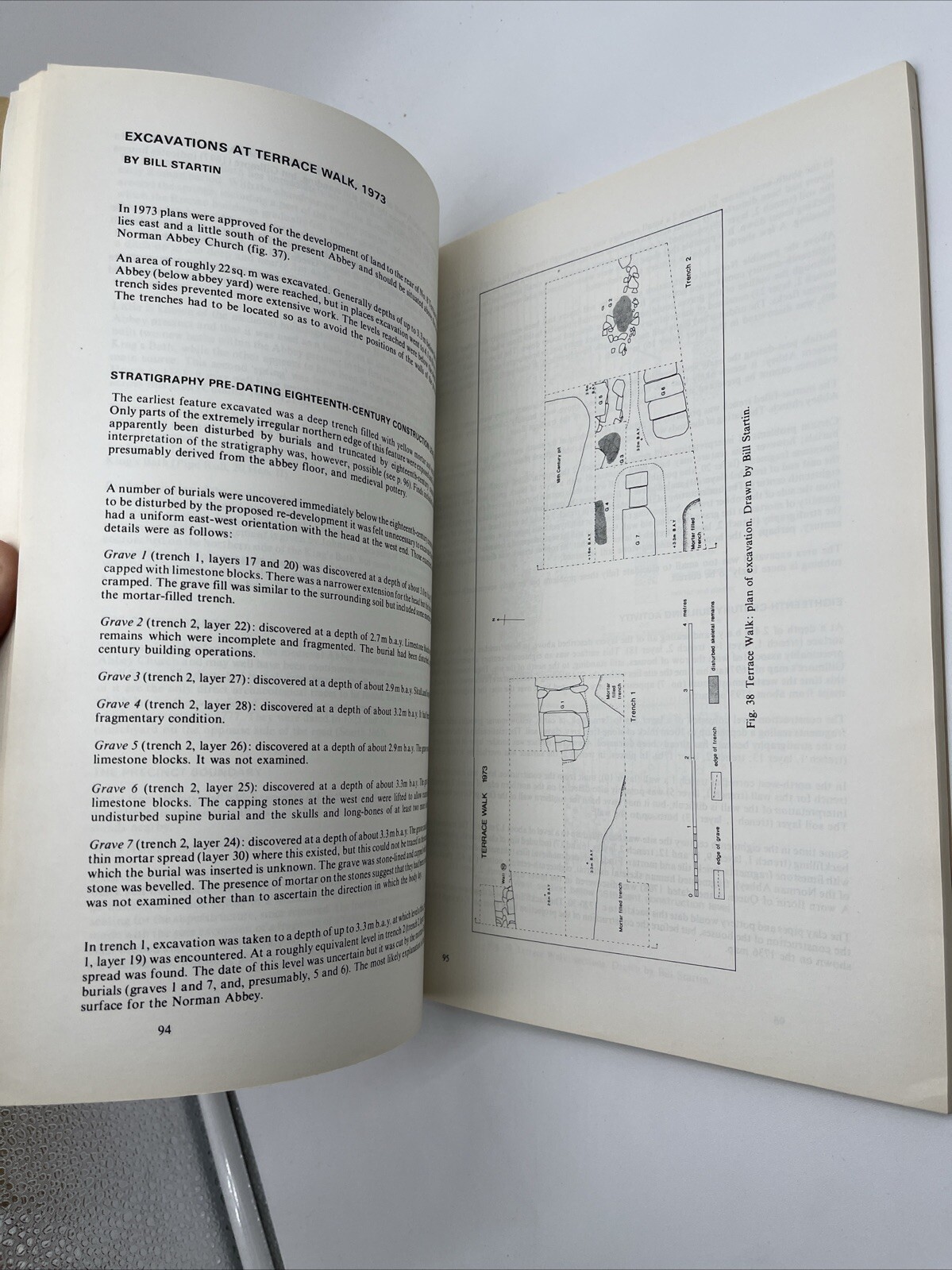 Excavations In Bath 1950-1975 England Archaeology Avon Gloucestershire Somerset