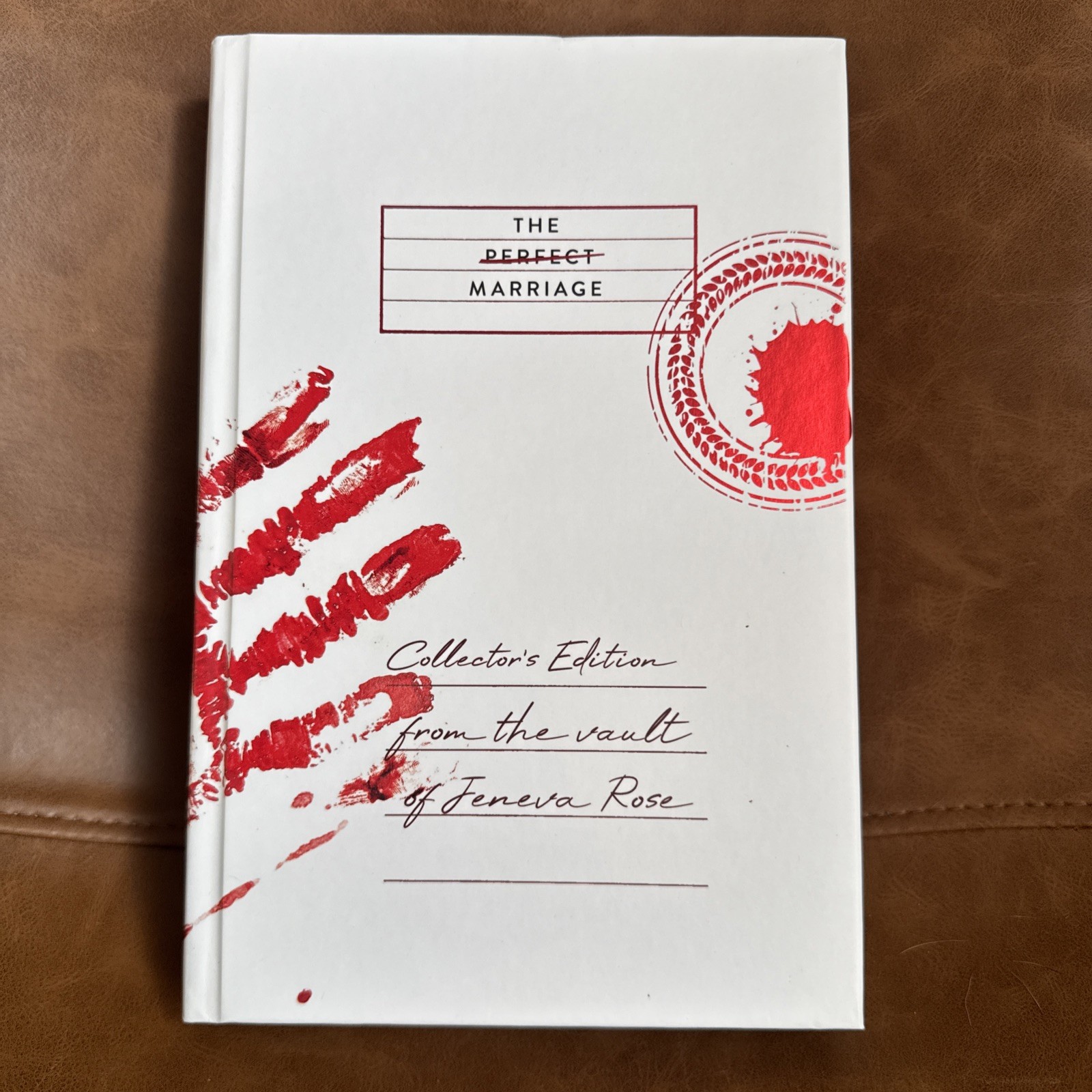 The Perfect Marriage by Jeneva Rose (2024, Hardcover) Collector’s Edition