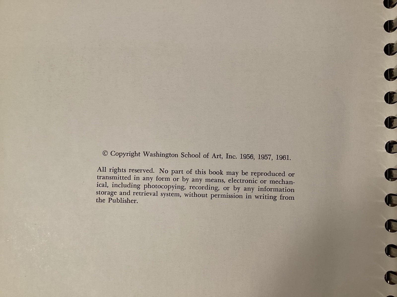 Washington School Art Blinder Lessons *1961 & 1958 Books Set College Classes Set