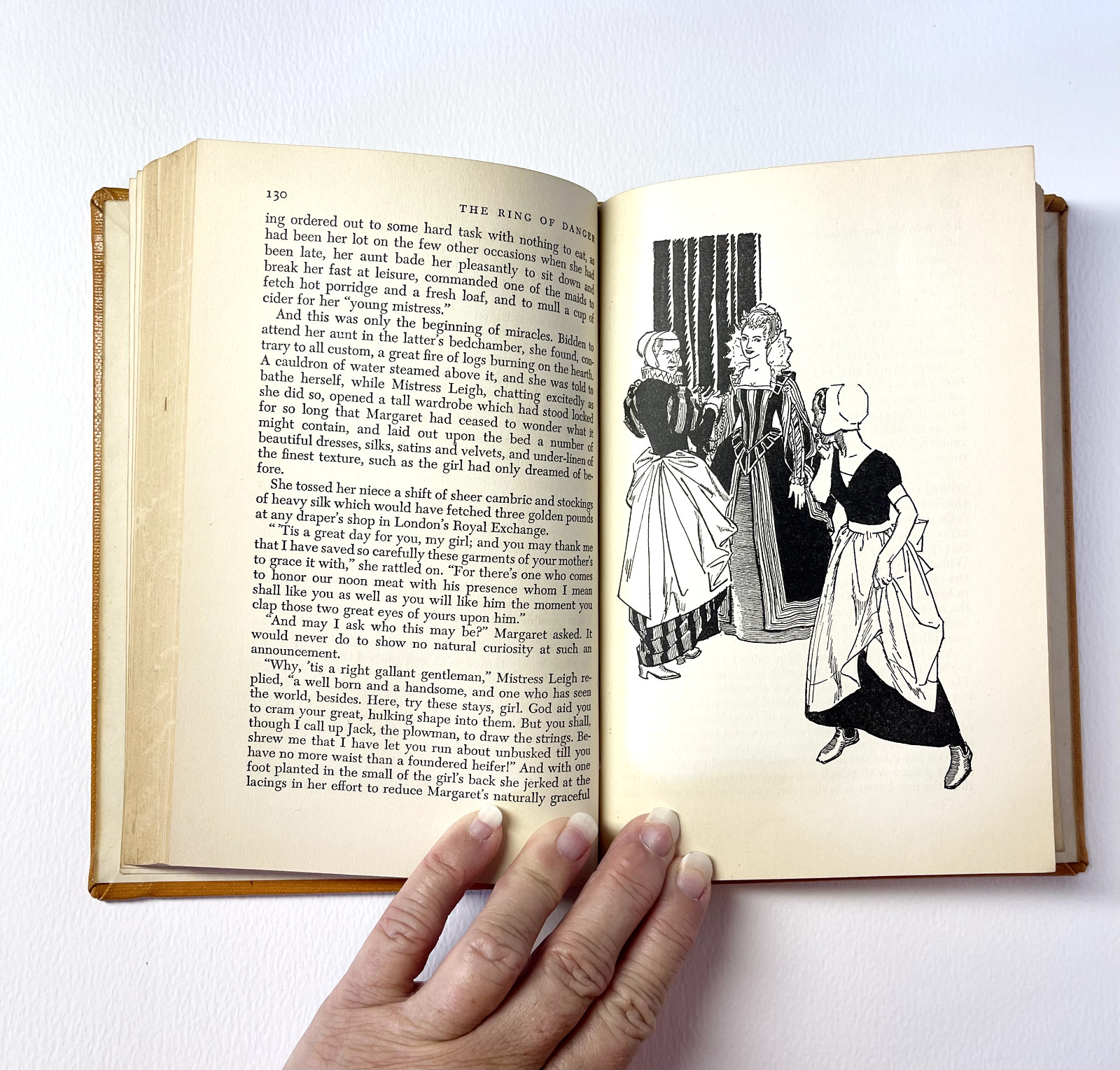 The Ring of Danger by Alfred H. Bill, EX-Library vintage book (1948) illustrated