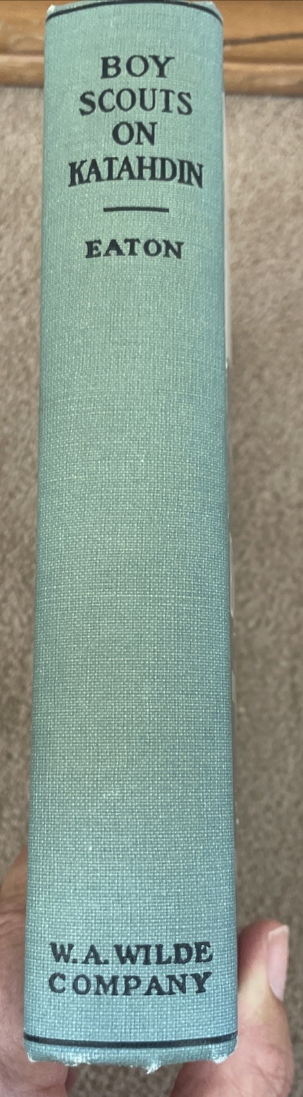 Boy Scouts On Katahdin By Walter Pritchard Eaton 1924 Hard Cover
