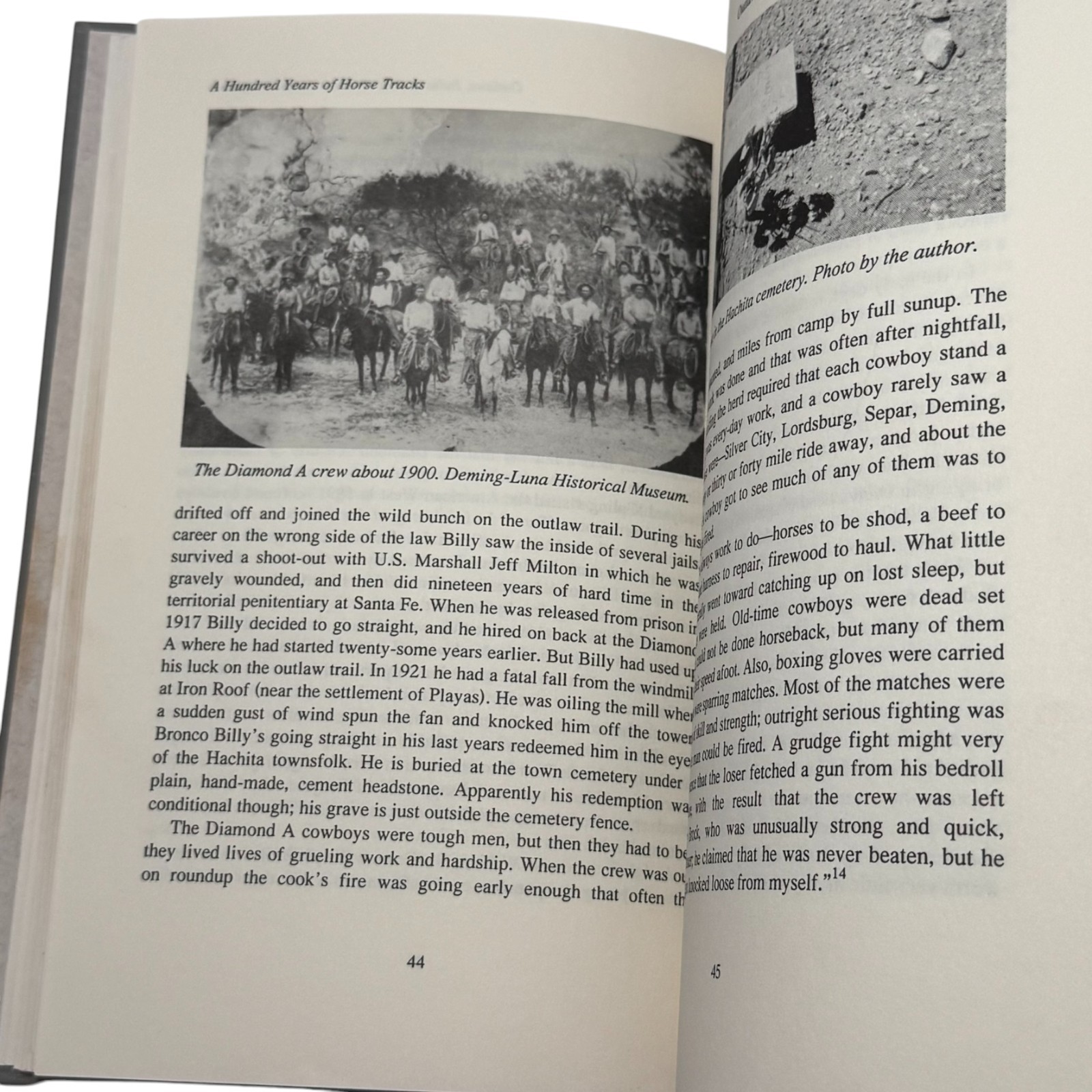 A hundred years of horse tracks: The story of the Gray Ranch by George Hilliard