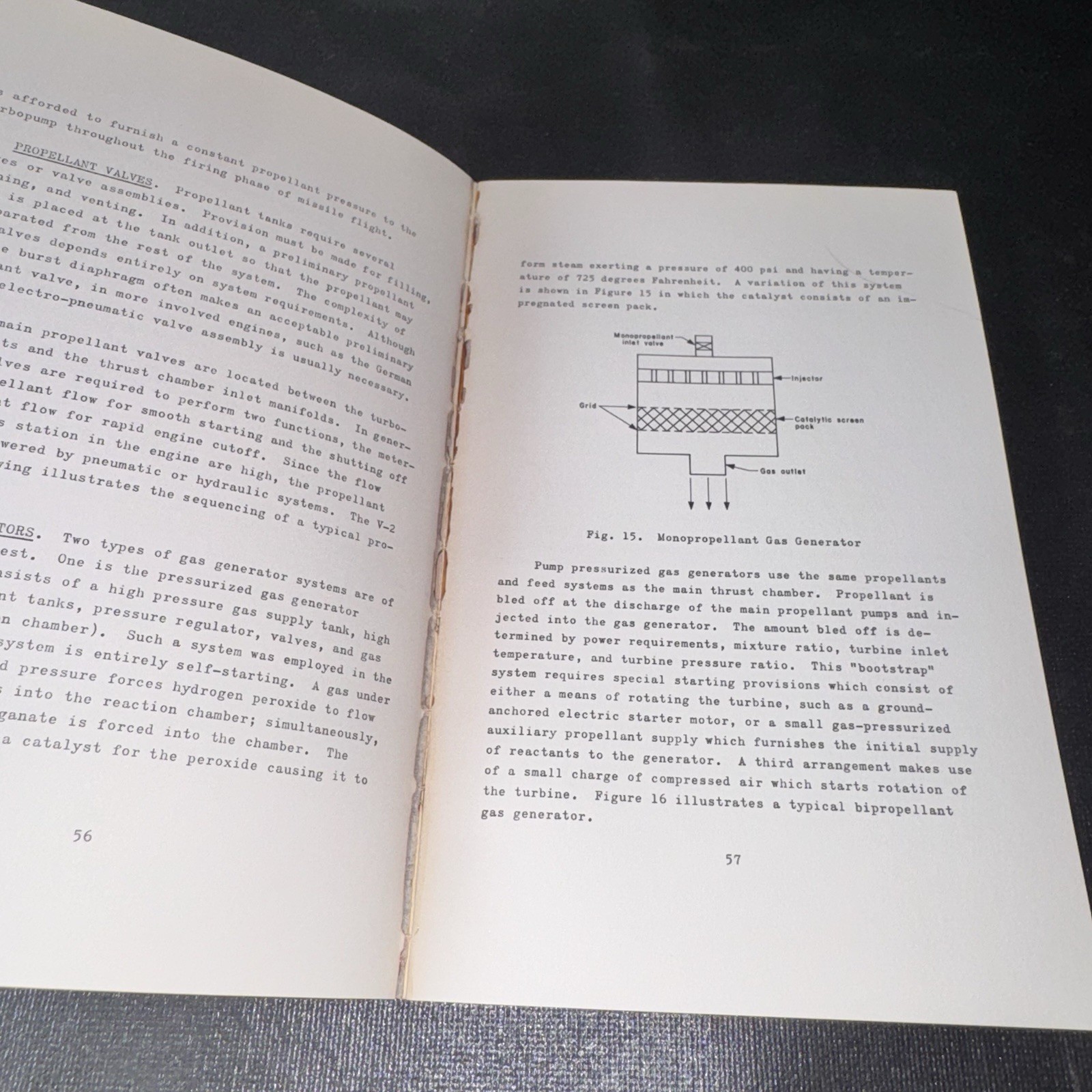 1958 Rocketdyne Introduction to Rocket Missile Propulsion Training Manual NAA