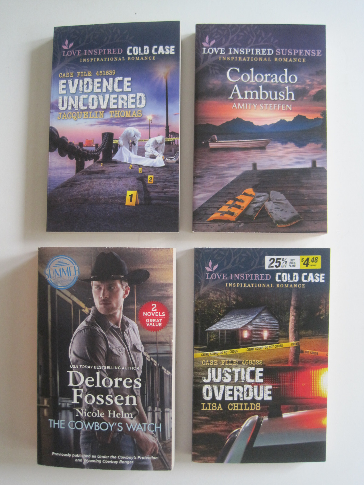 Lot of 77 unread Love Inspired Suspense Inspirational Romance paper back books