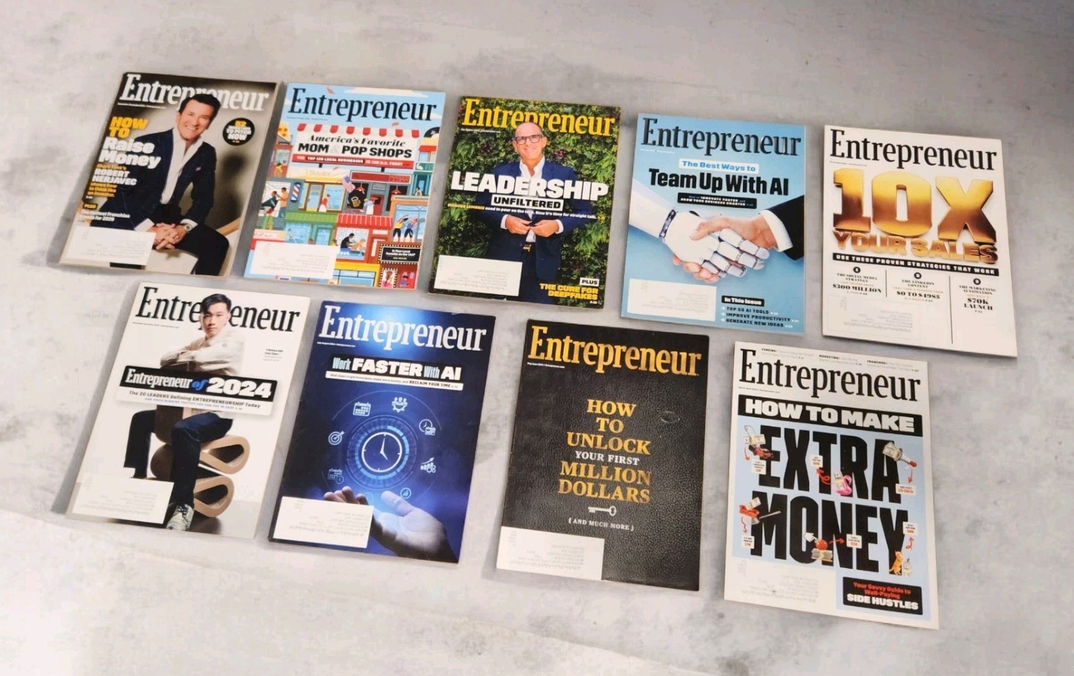 Entrepenuer & Forbes Magazine LOT of 14 2025/2024 & Special/Annual VG Subscript