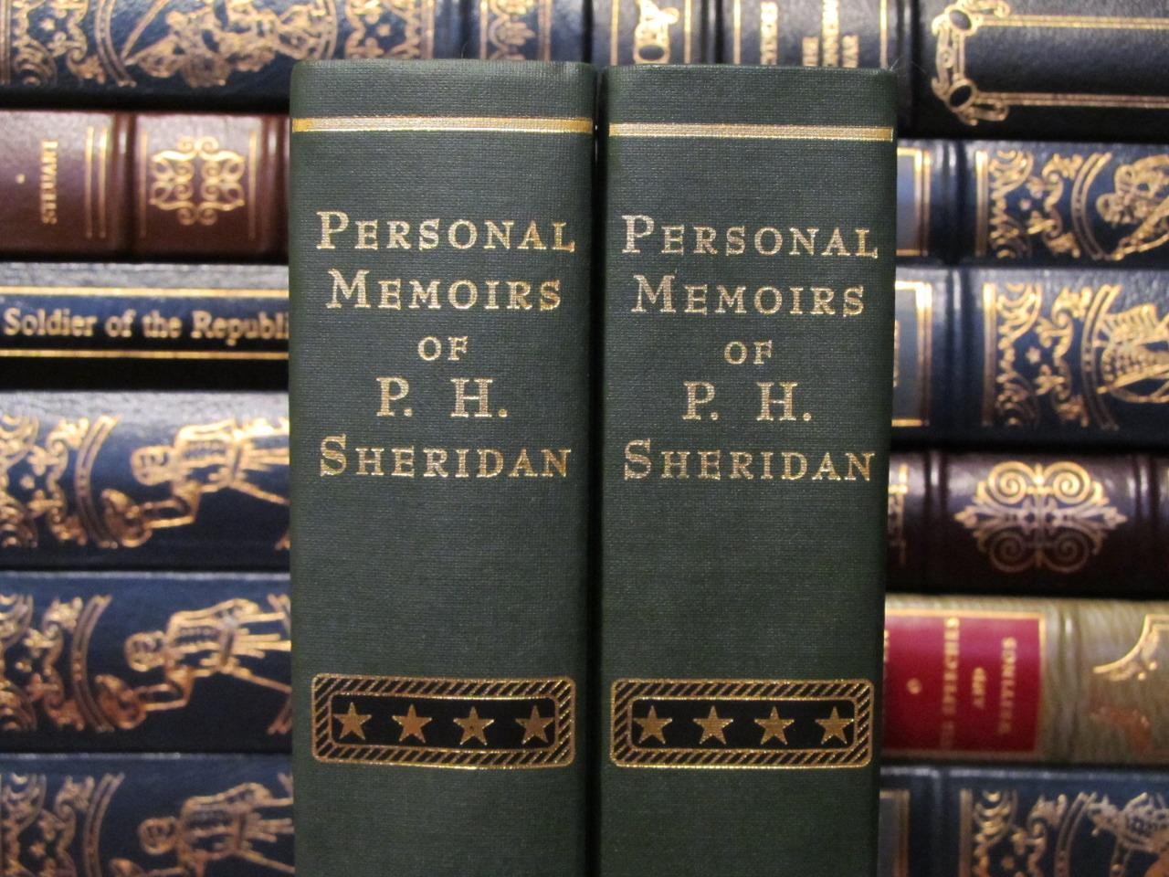 PERSONAL MEMOIRS OF GENERAL P. H. SHERIDAN – CIVIL WAR – BRAND NEW COMPLETE SET