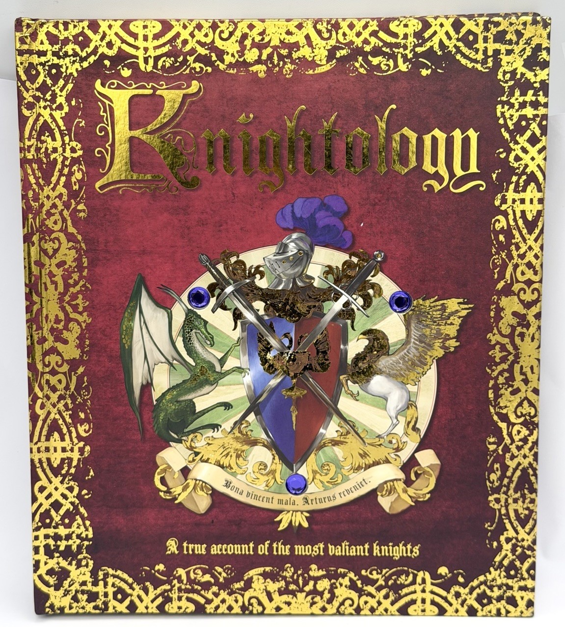 Knightology – Hardcover Book – COMPLETE W/ INSERTS