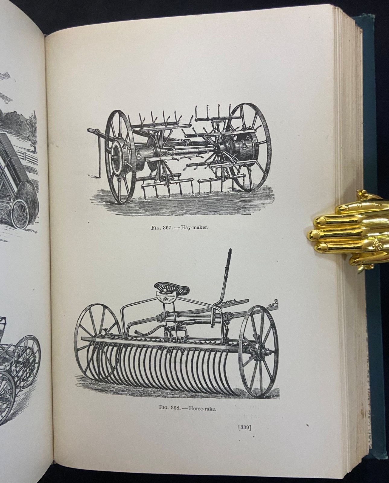 1898 THE FARMER’S ENCYCLOPEDIA Equestrian & Agriculture MAGNER Antique Farming