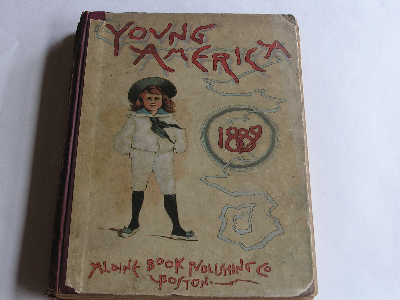 Vintage Rare 1889 Children’s hardcover- 166 pages