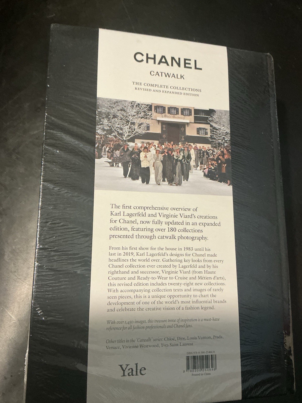 New Sealed CHANEL CATWALK Cofee Table Book Hardcover Yale