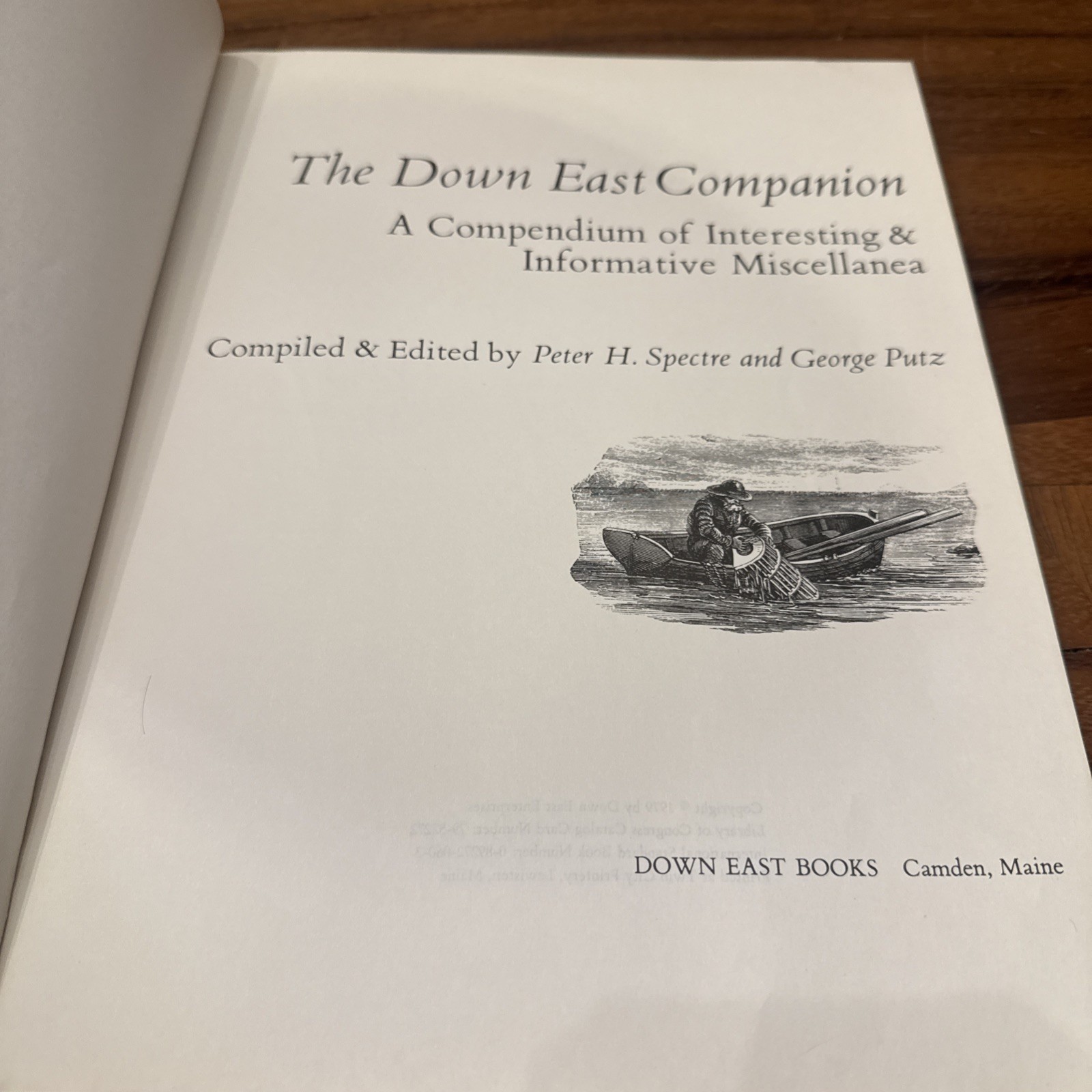 “All About Maine” A Diwneast Companion 1979 Spectre Putz 382 Pages