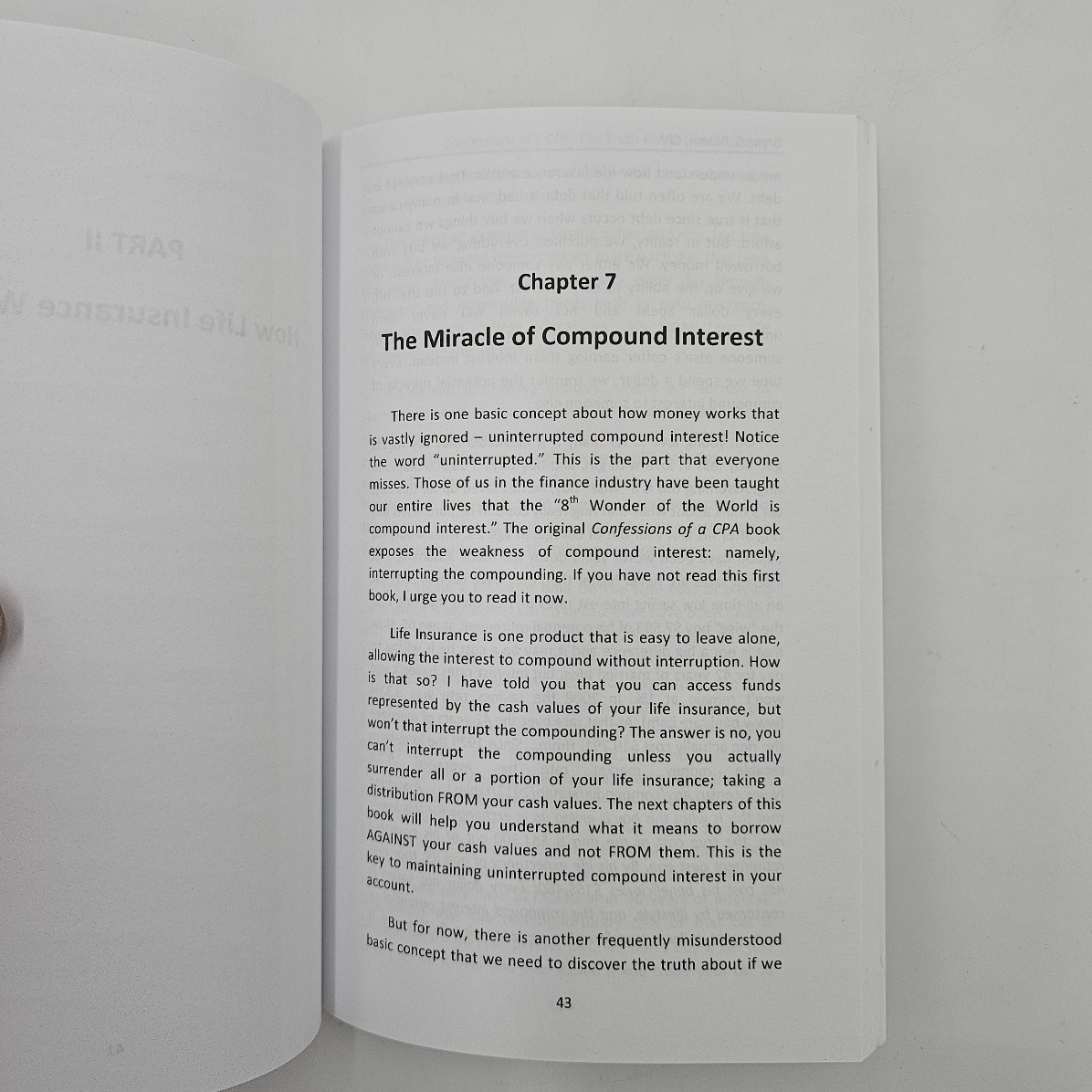 Confessions of a CPA: The Truth About Life Insurance | 1st Ed Wealth Guide PB LN