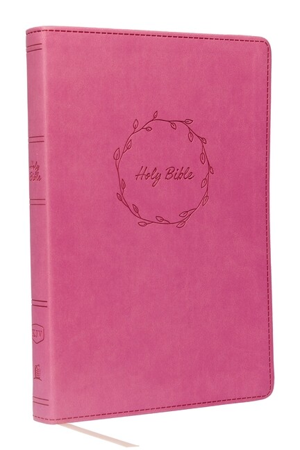 Kjv, Value Thinline Bible, Large Print, Leathersoft, Pink, Red Letter Editi…