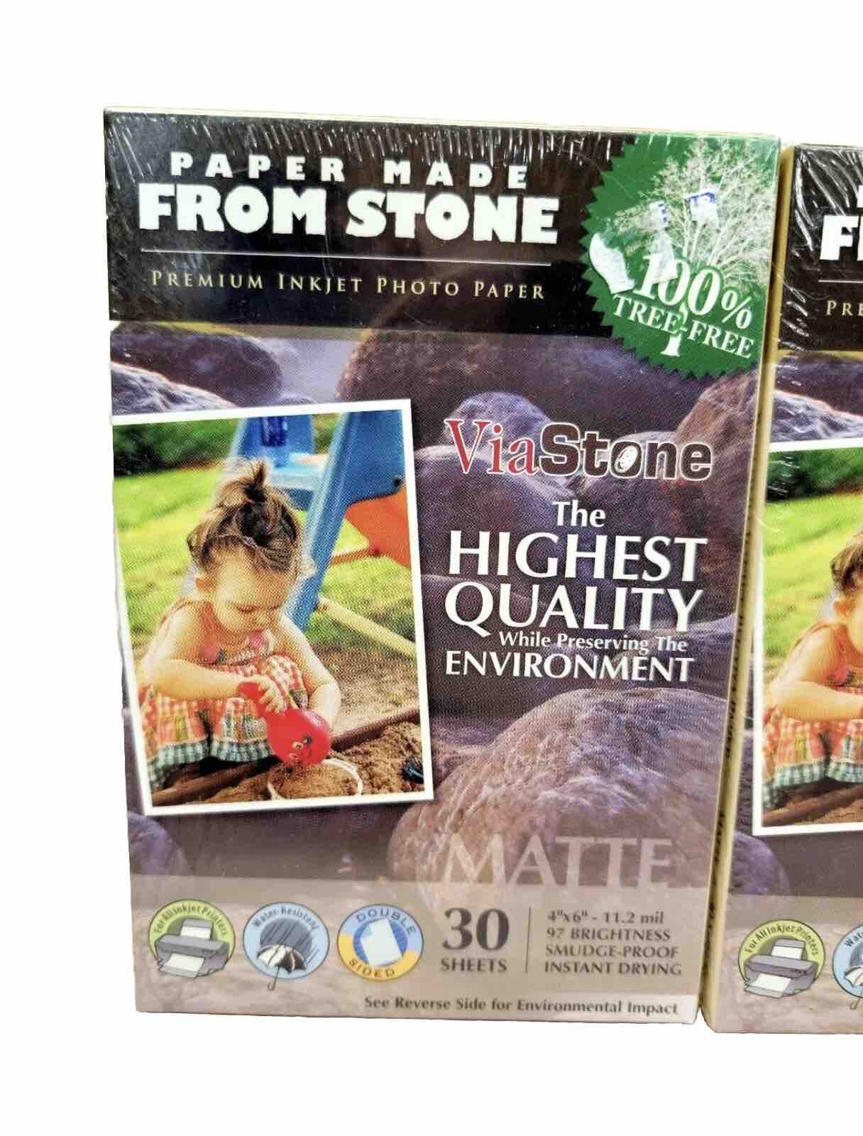 60 Sheets Eco Friendly Premium Inkjet 4″ x 6″ Photo Paper Matte Finish (2 PACK)