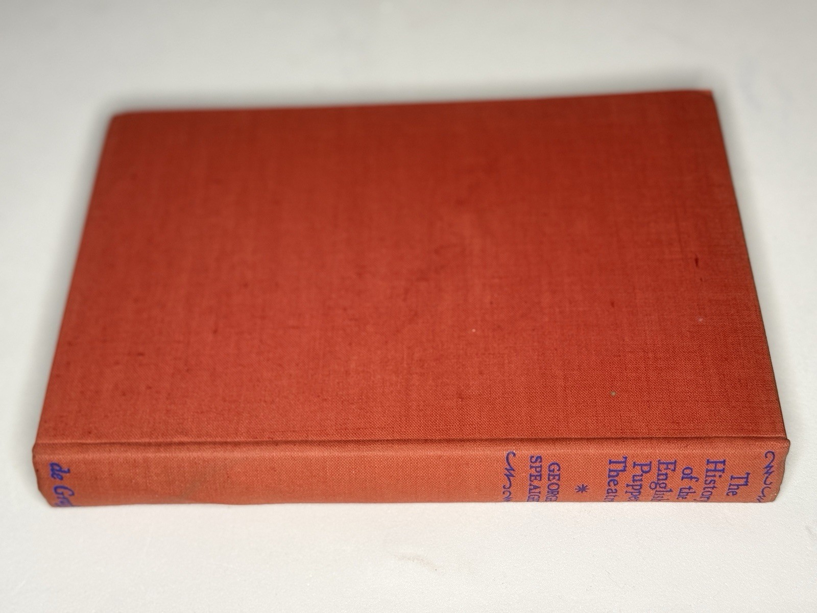 History of the English Puppet Theatre w/ Dust Jacket – George Speaight