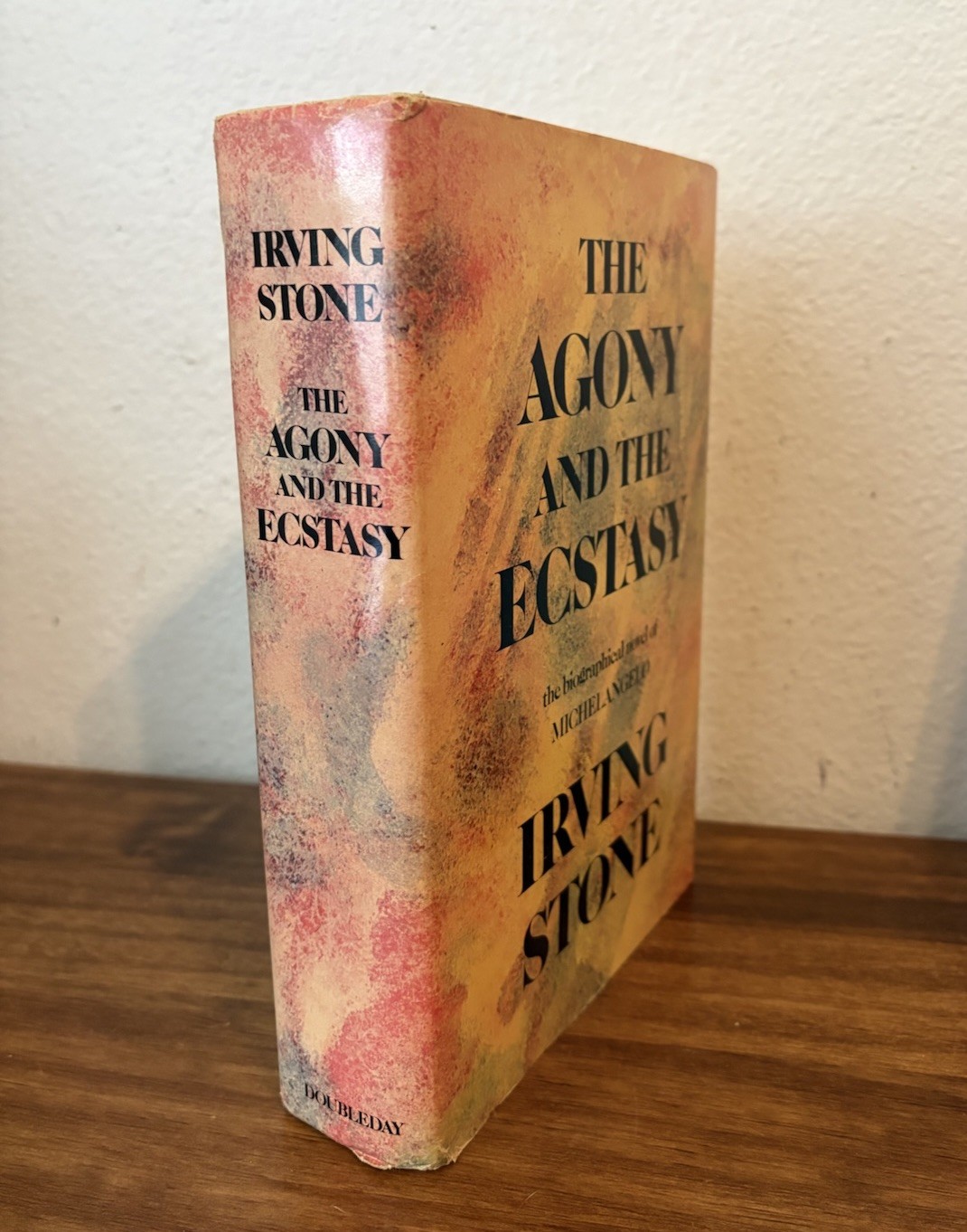 THE AGONY AND THE ECSTASY by Irving Stone, Signed Hardcover w Dust Jacket