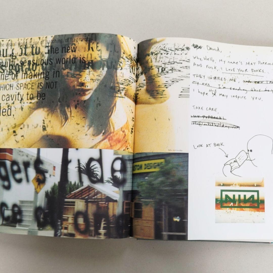 David Carson Graphic Design Collection Book 2003 480 pages From Japan used