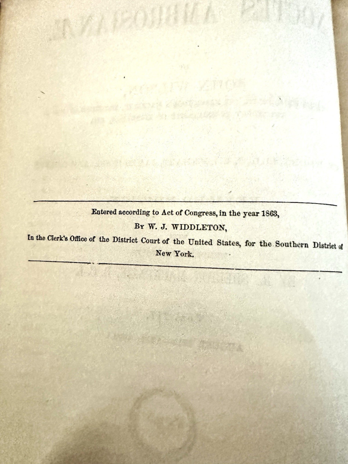 1866- 1867, Revised Ed., 5 Vols (Complete), Noctes Ambrosianae, John Wilson