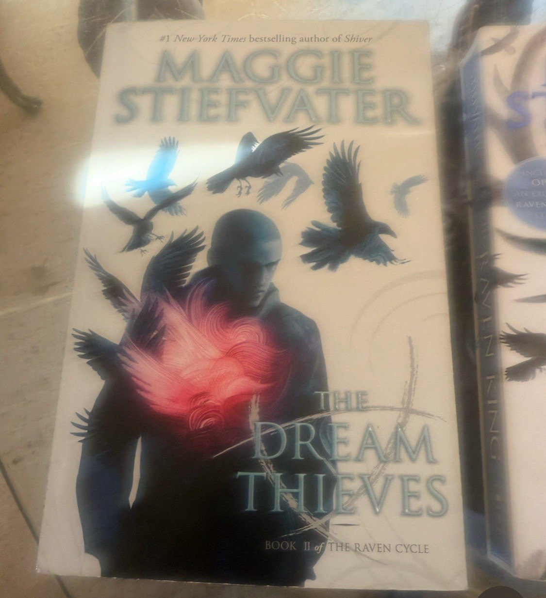 3 Book Lot Raven Cycle Maggie Stiefvater dream thieves, Raven King, Blue Lily