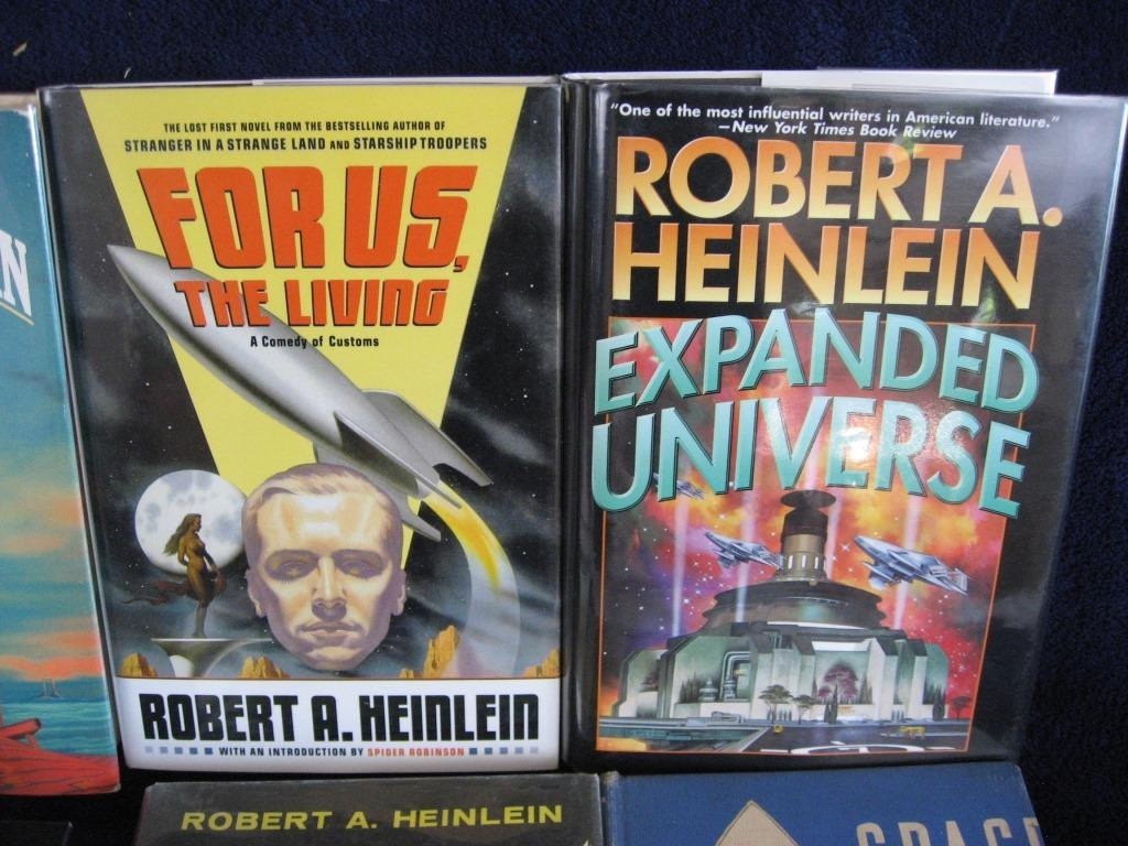 Robert Heinlein Hardcover Lot of 8