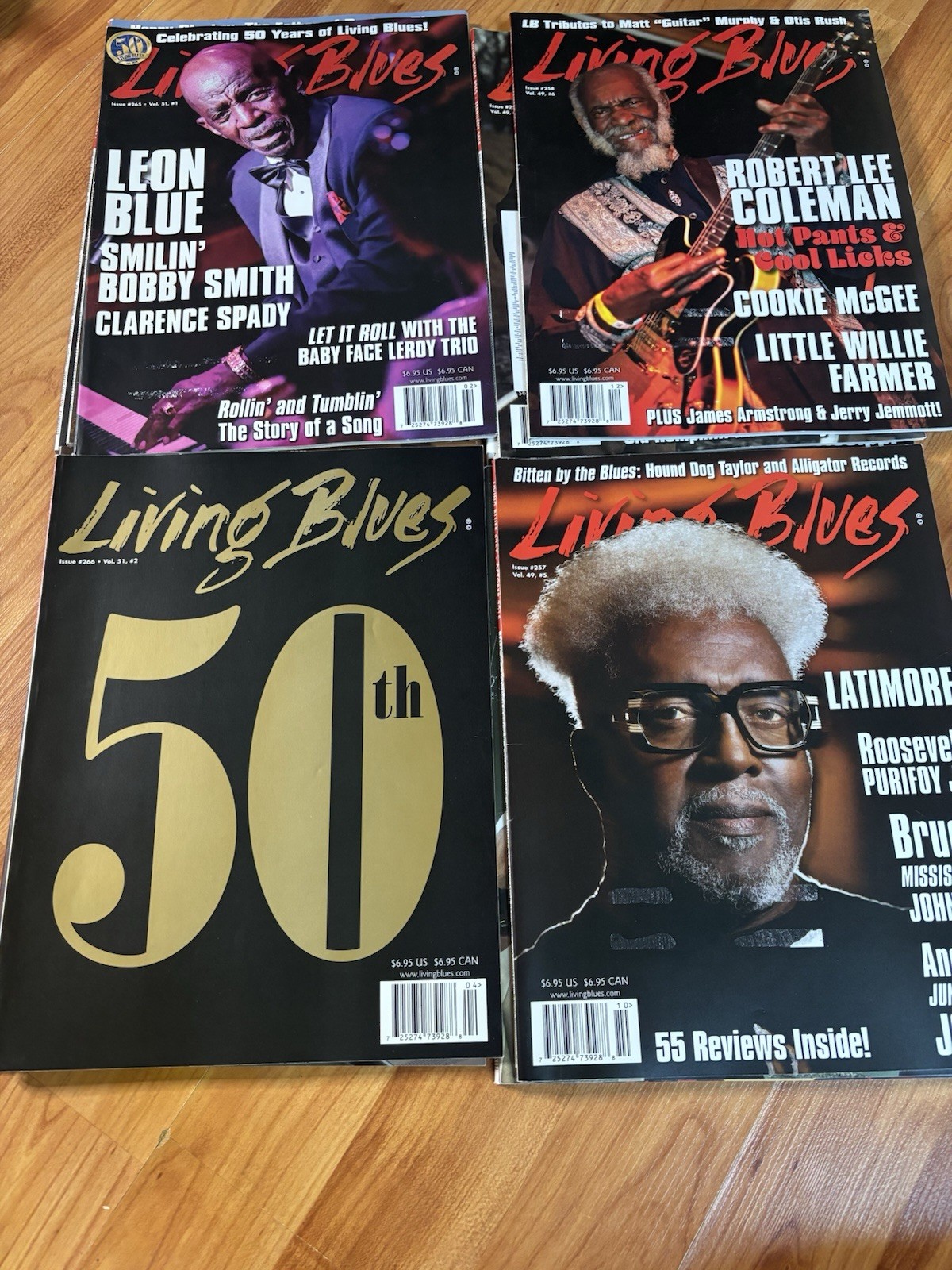 Lot x 20 Living Blues Magazine 2014 2016 2017 2018 2020 2021 Music (B)