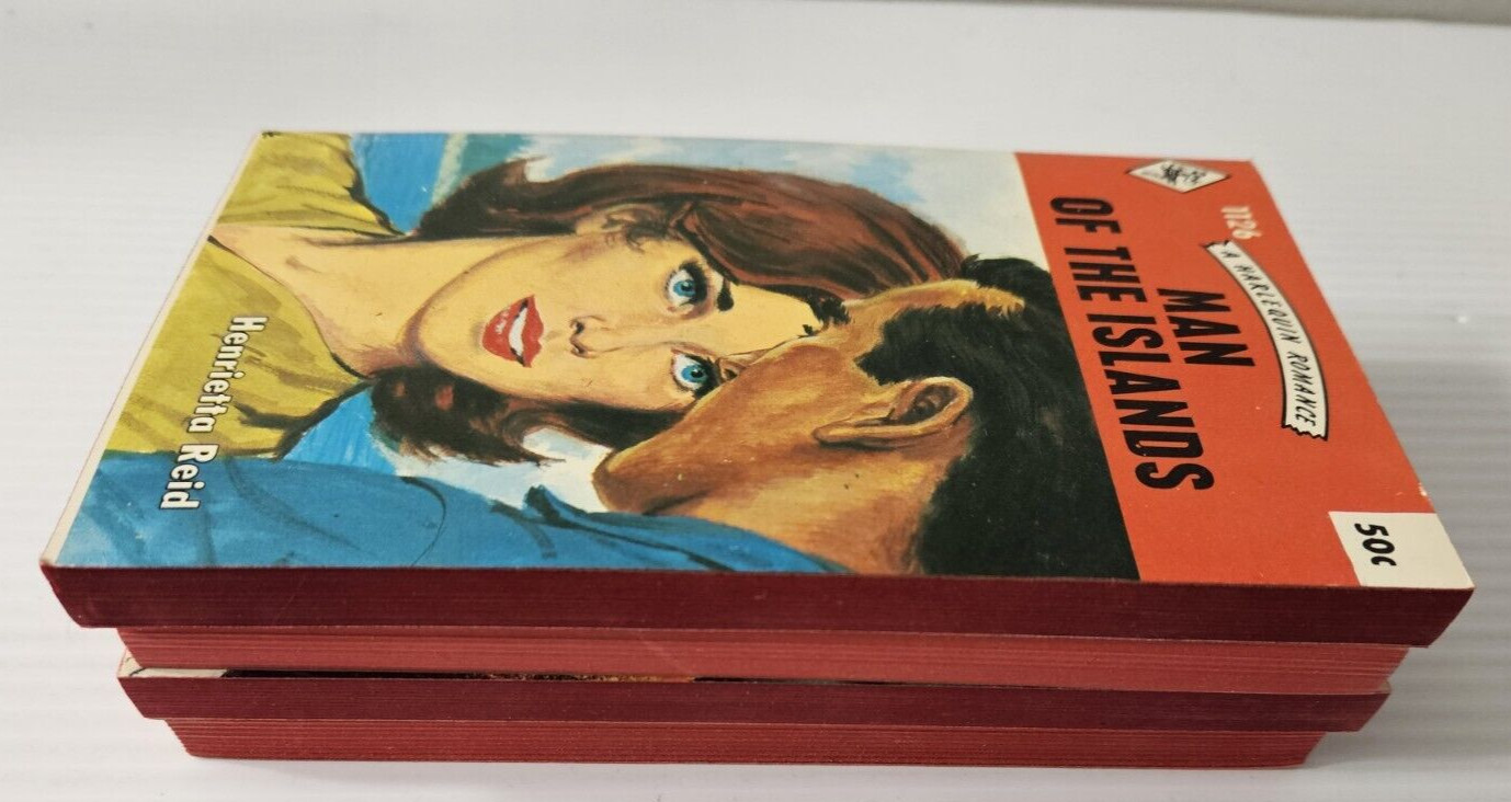 Vtg Paperback A Harlequin Romance Book Lot of 4 #’s 1126,1136,1138,1139
