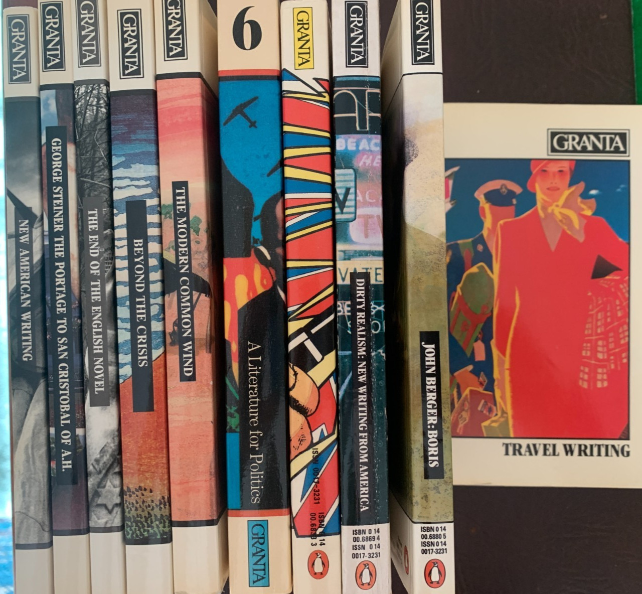 Bundle Of 10 GRANTA magazines – issues 1-10