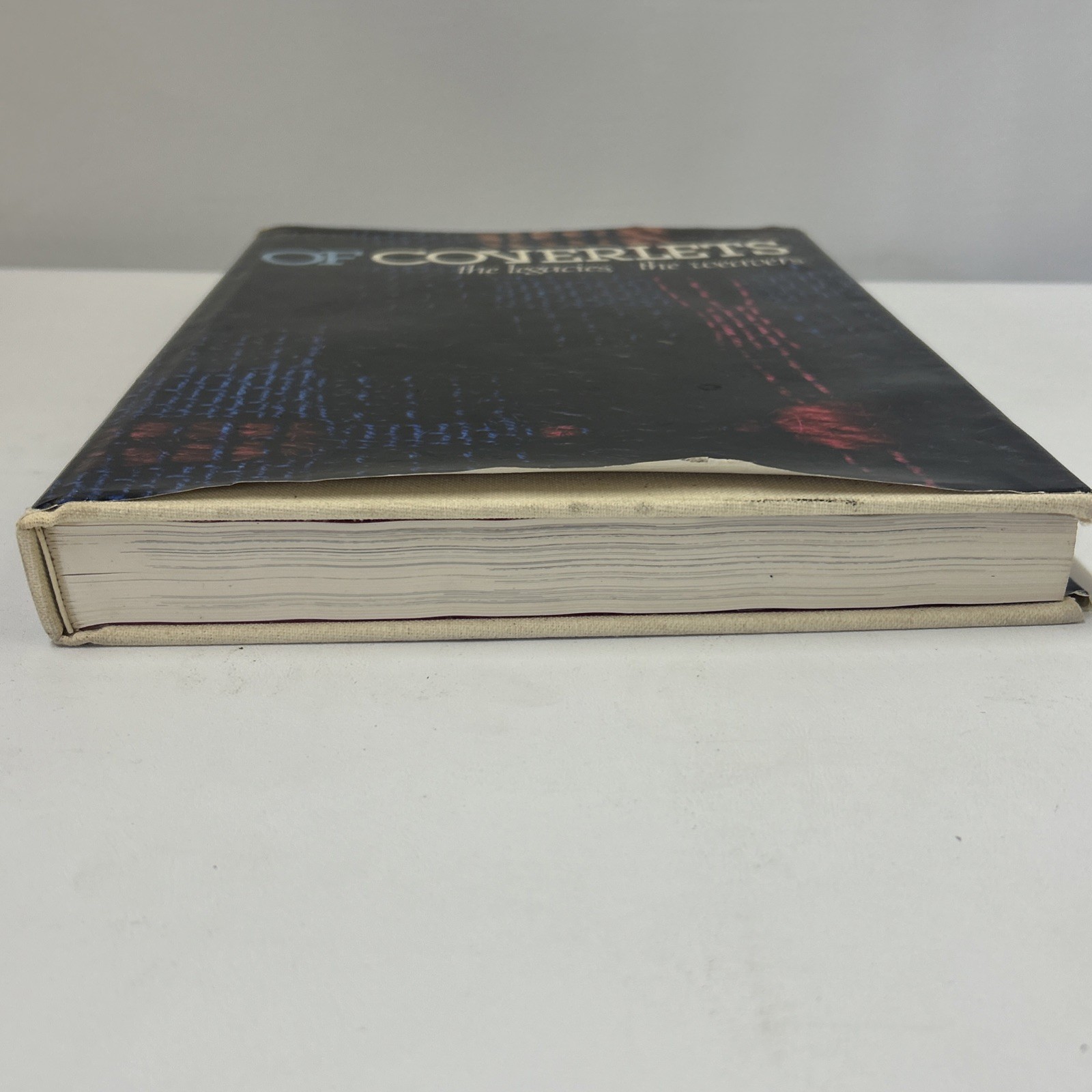 Of Coverlets: The Legacies, the Weavers True First Edition Book 1983 See Photos