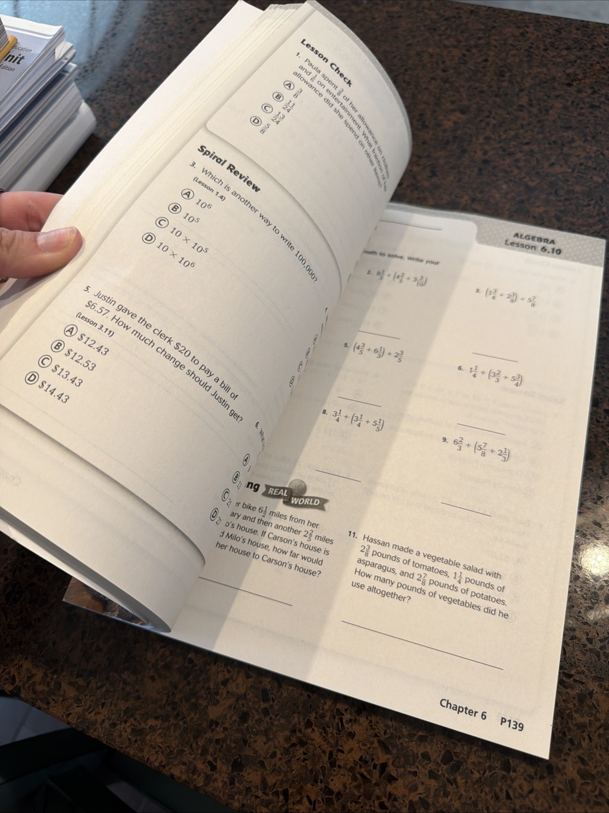 Go Math Standards Practice Book For Home Or School Grade 5
