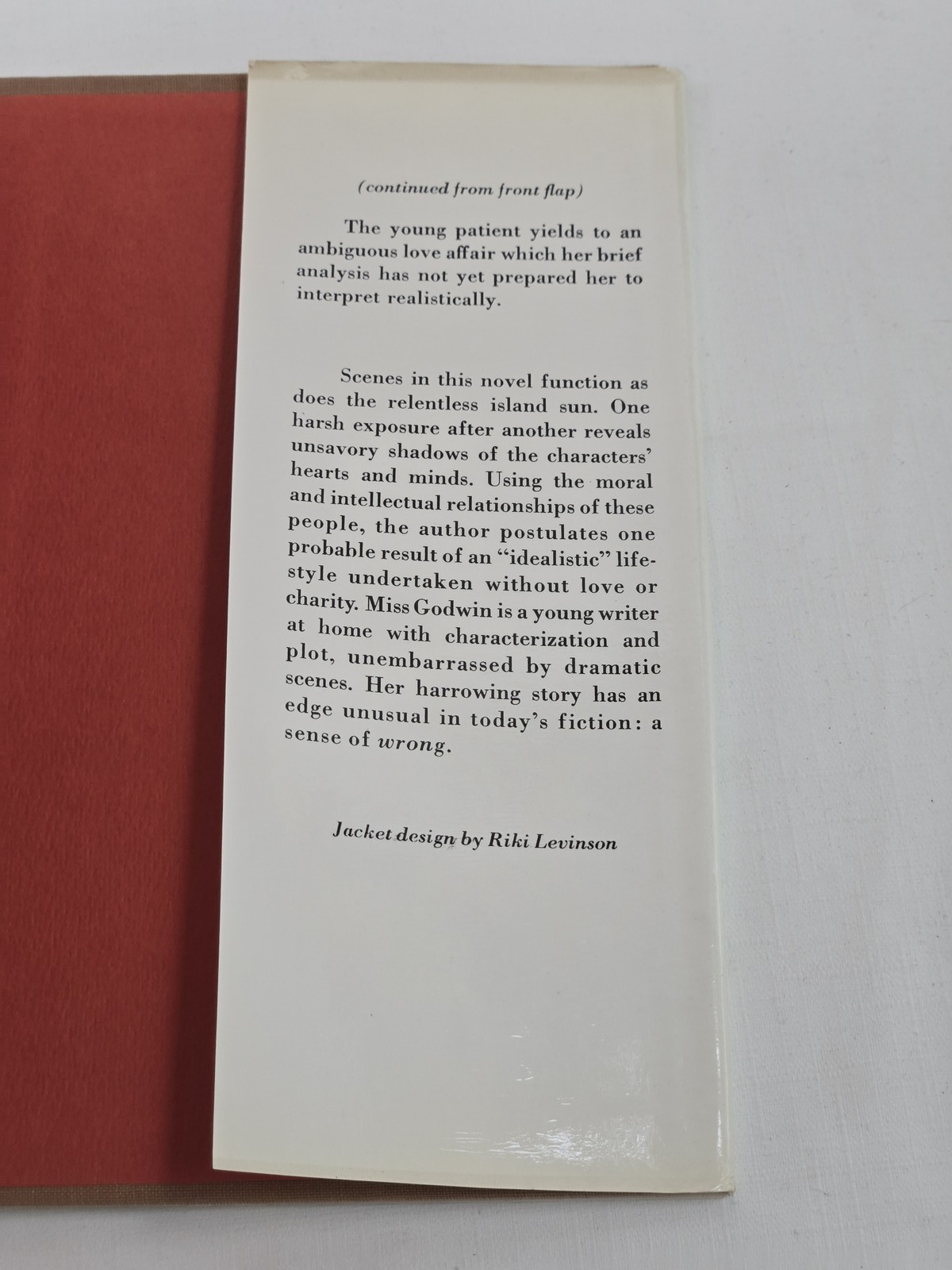 The Perfectionists Gail Godwin 1970 Harper & Row Hardcover Dust Jacket Novel