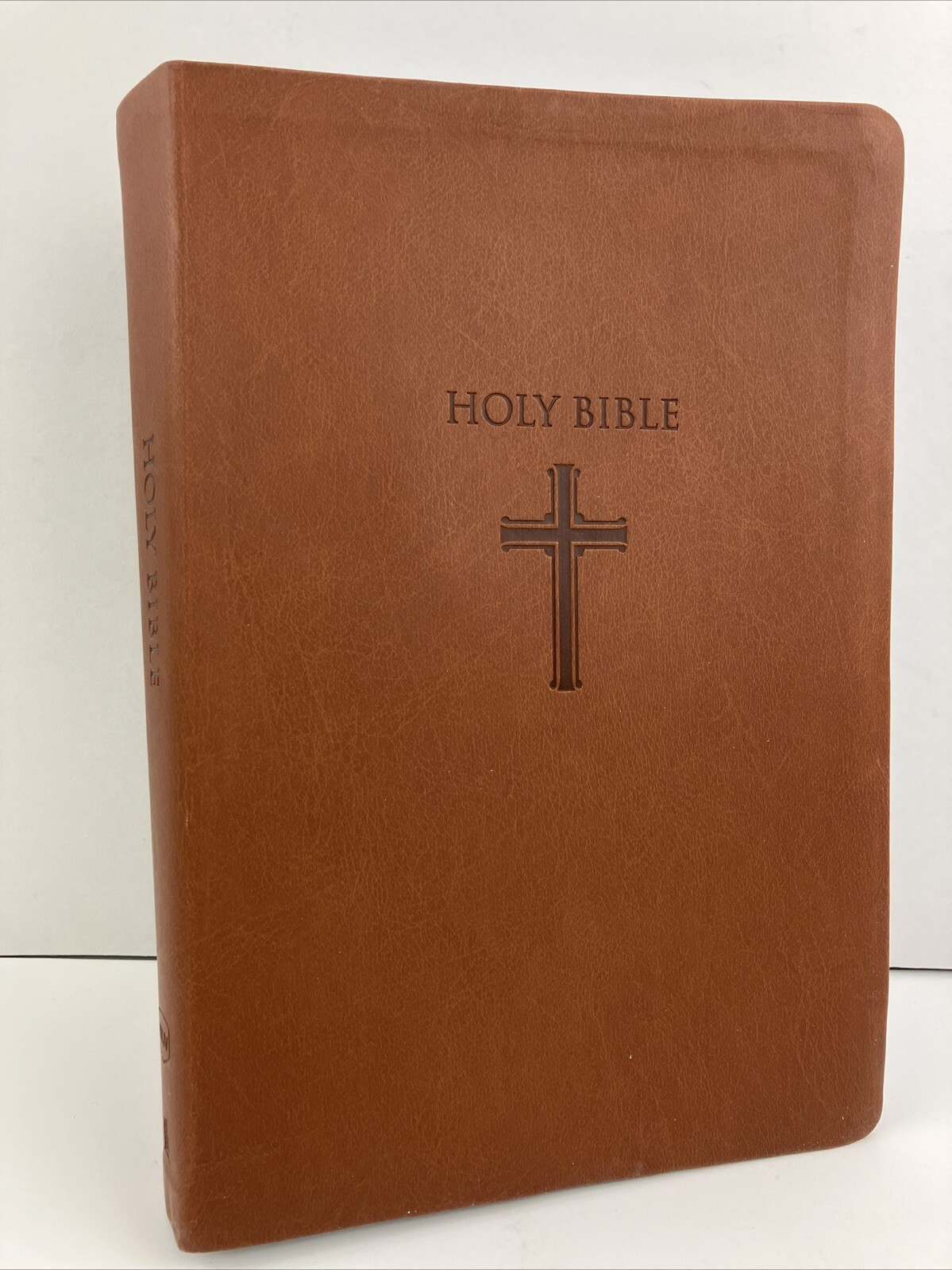 NKJV Super Giant Print Reference Bible, Brown Bonded Leather