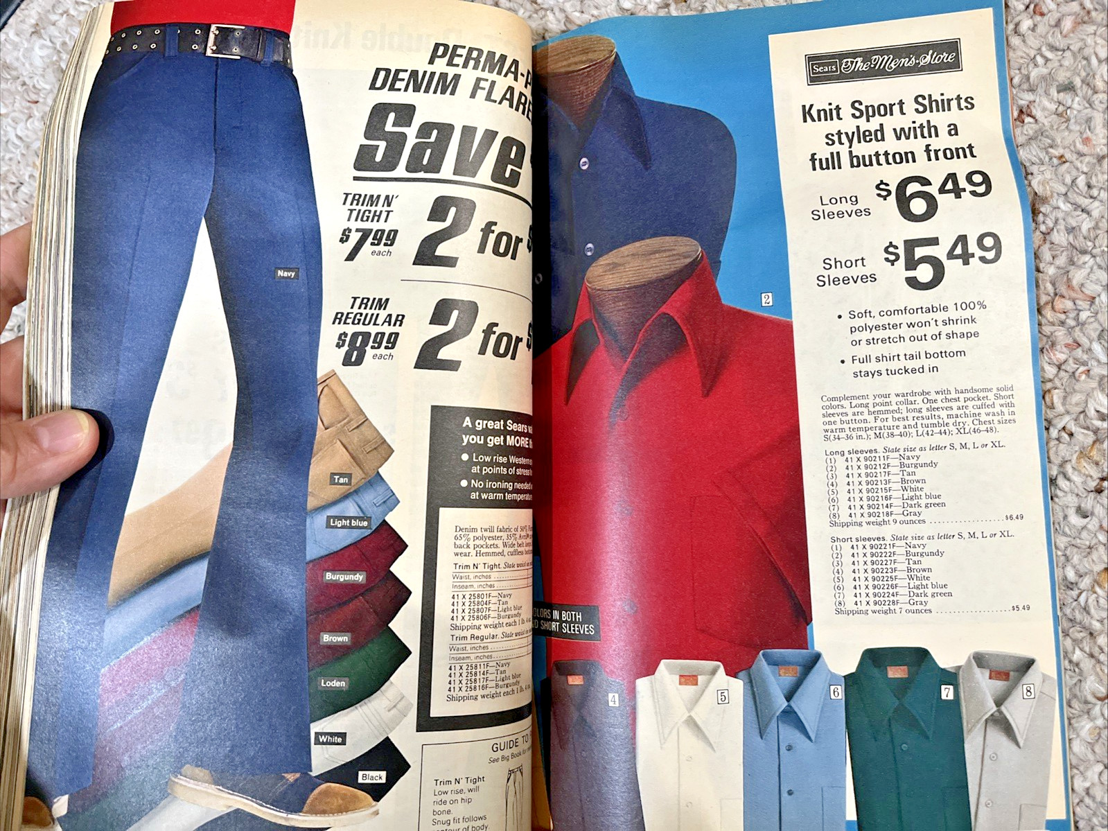 Vintage 1975 SEARS Winter Sale Catalog 317 Pages!