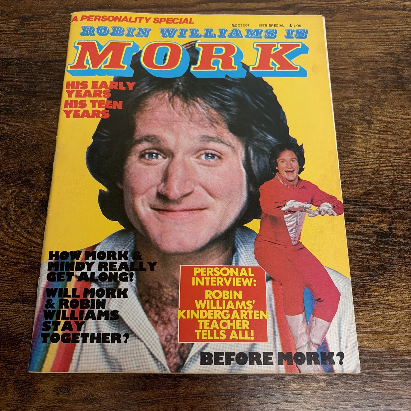 ROBIN WILLIAMS IS MORK Personality Special Magazine 1979 CHRISTOPHER REEVE