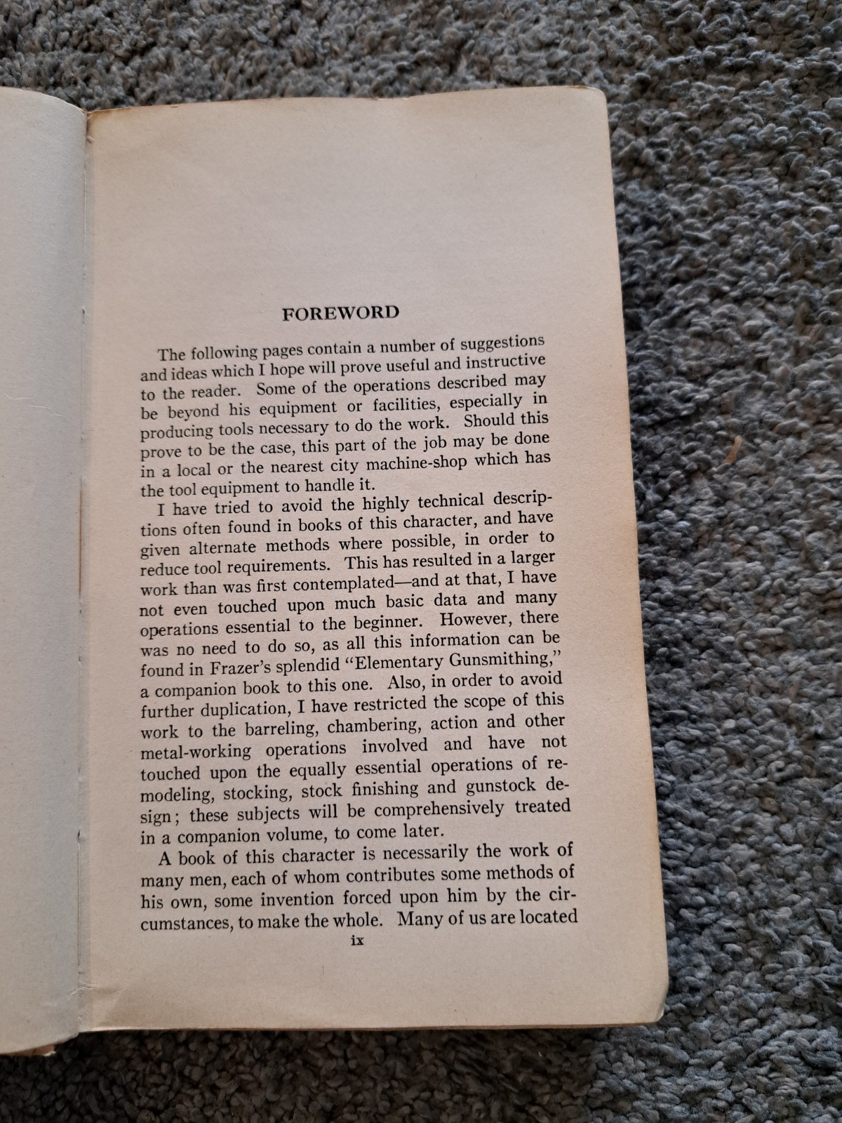 Advanced Gunsmithing W. F. Vickery 1940 Small-Arms Technical Publishing Company