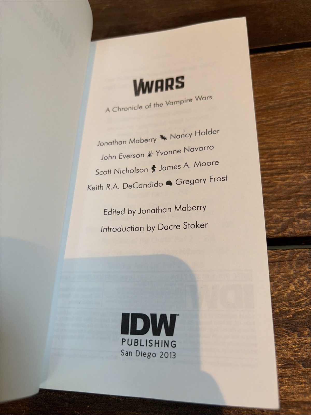 V-Wars – Paperback By Holder, Nancy – VG