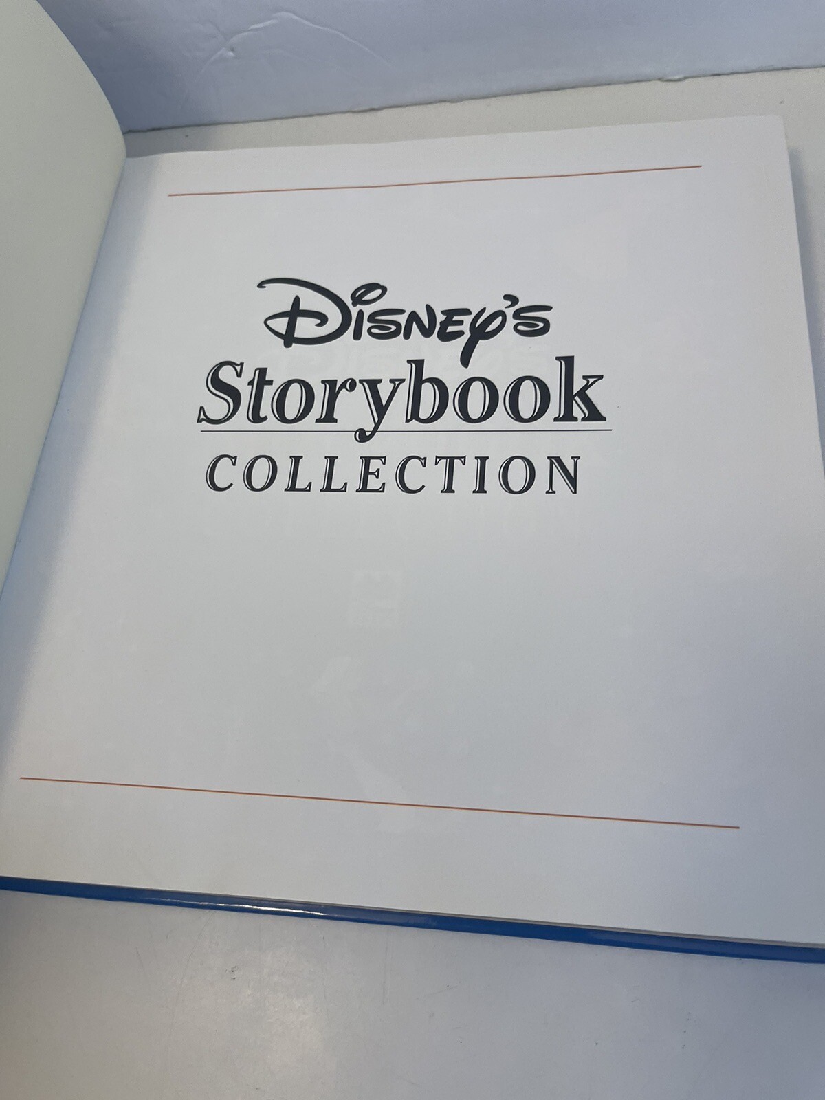 Disney’s Storybook Collection by Disney Book Group Staff 1999 HC First Edition