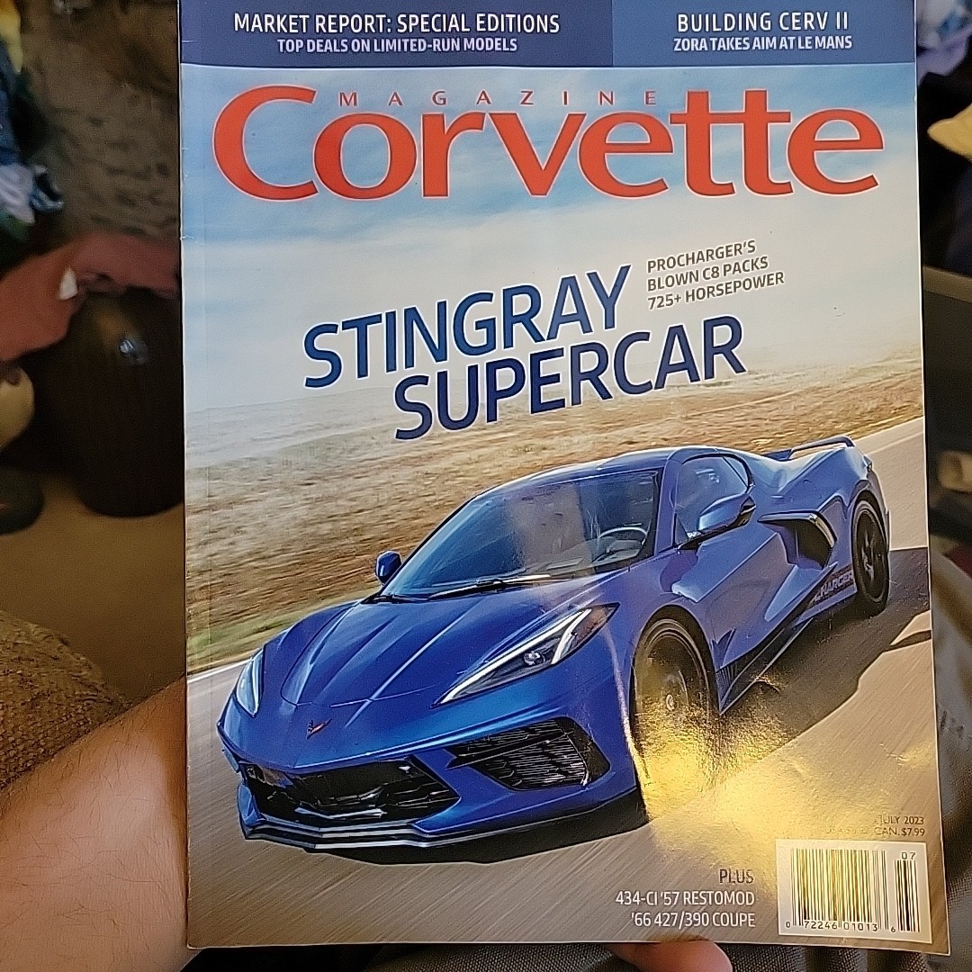 Corvette Magazine Lot of 7 – 2019-2024 List in Description