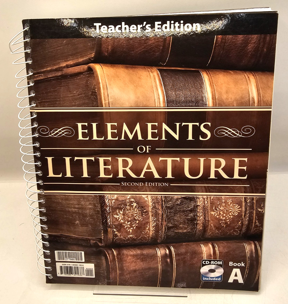 BJU Press Elements Of Literature Teacher Edition A & B With CD Student Textbook