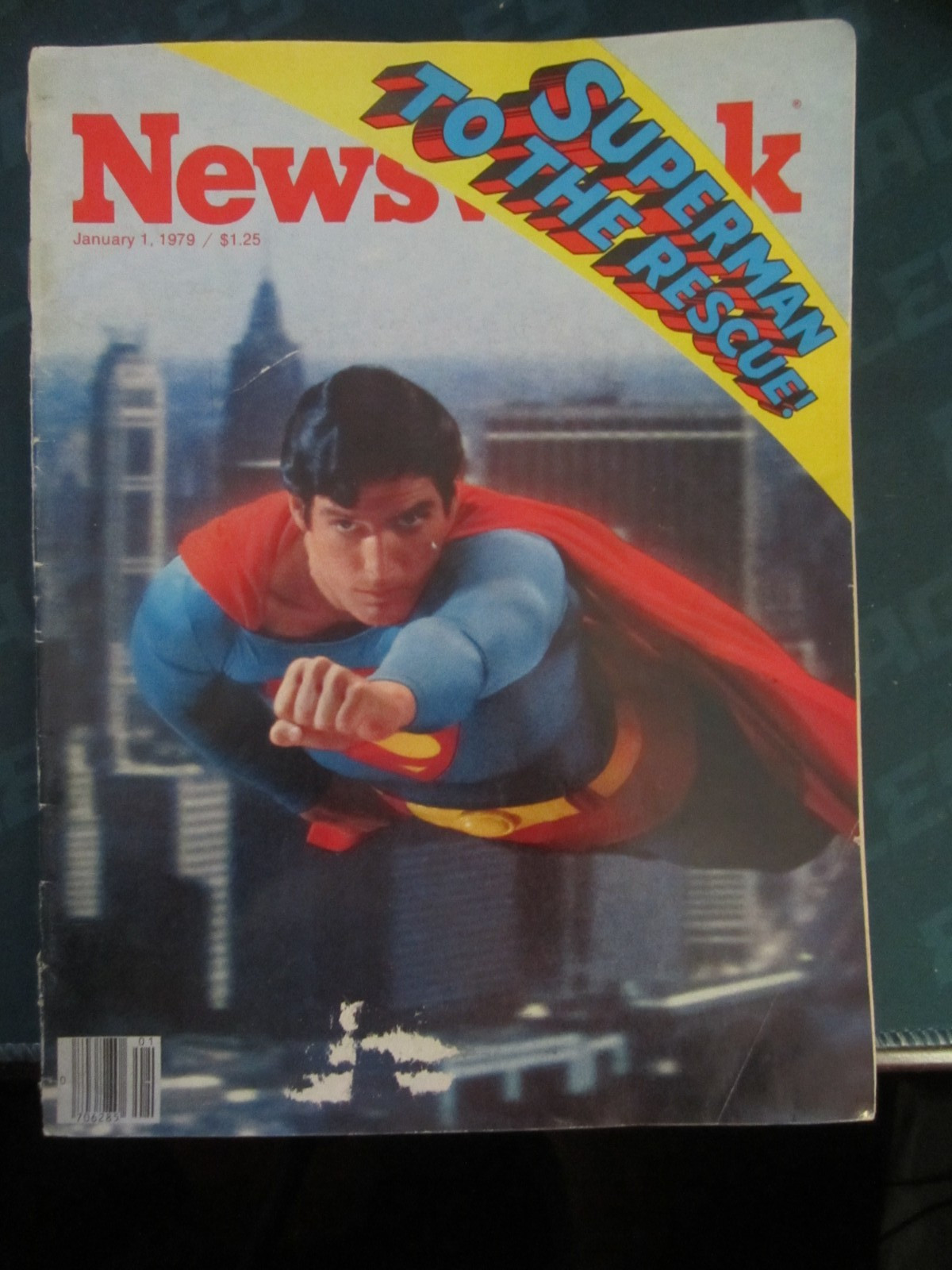 Newsweek Magazine January 1979 Superman to the Rescue Christopher Reeve