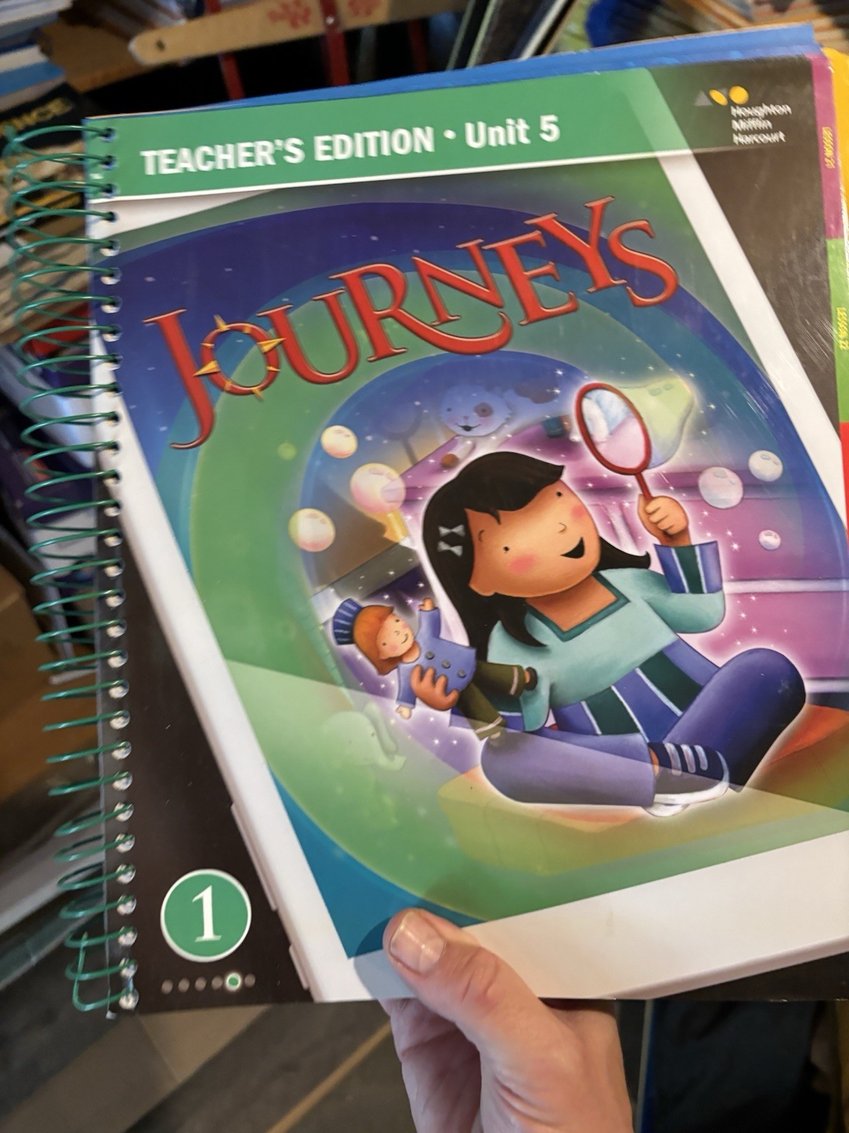 2017 Journeys Houghton Mifflin Grade 1 Teacher’s Edition Units 1-6