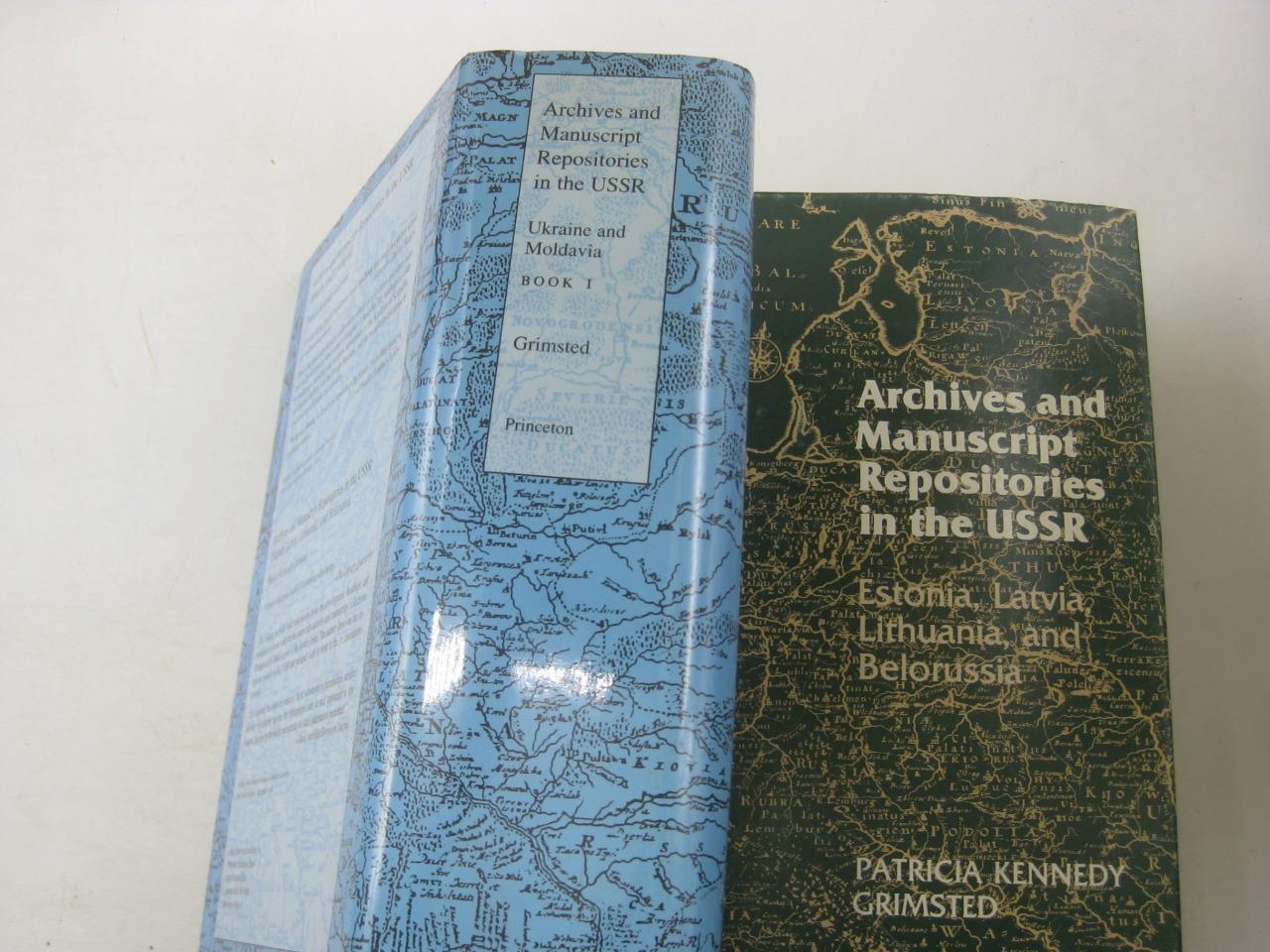 2 vol Archives and Manuscript Repositories in the U.S.S.R.: Ukraine and Moldavia