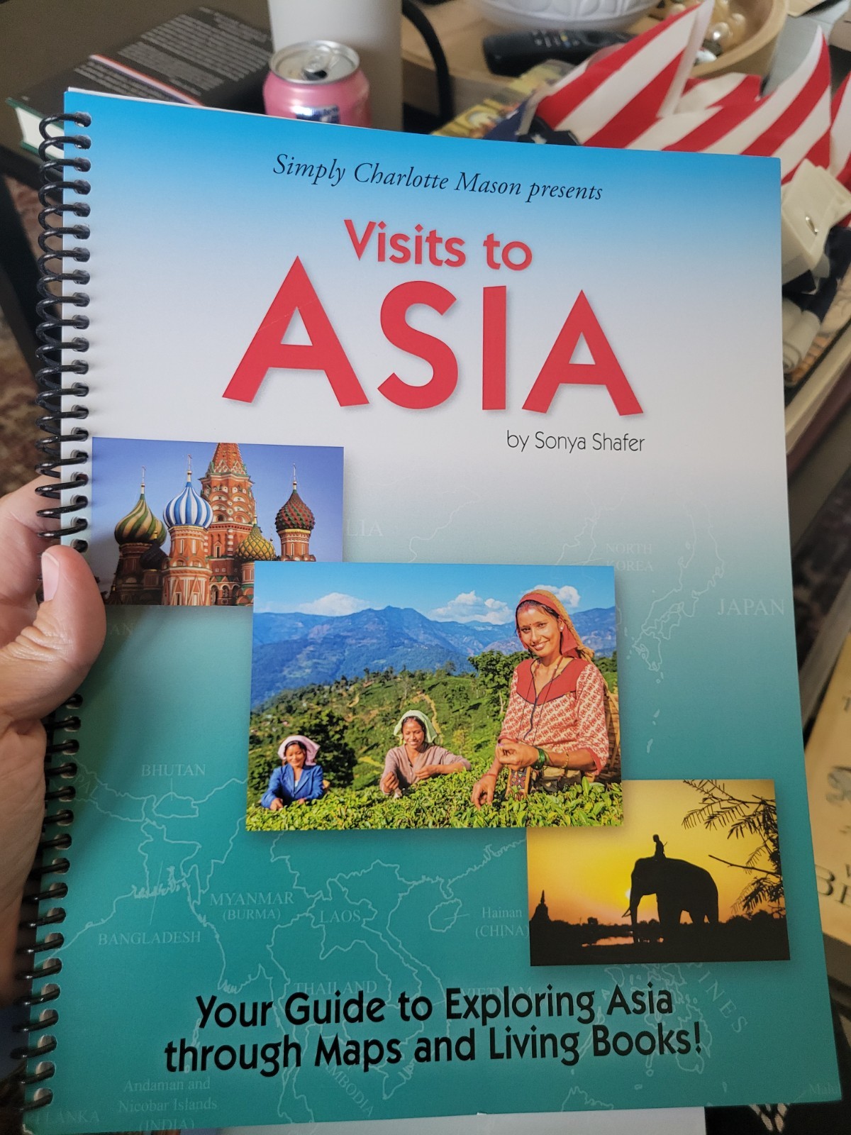 Visits to Asia by Sonya Shafer (2017, Spiral)