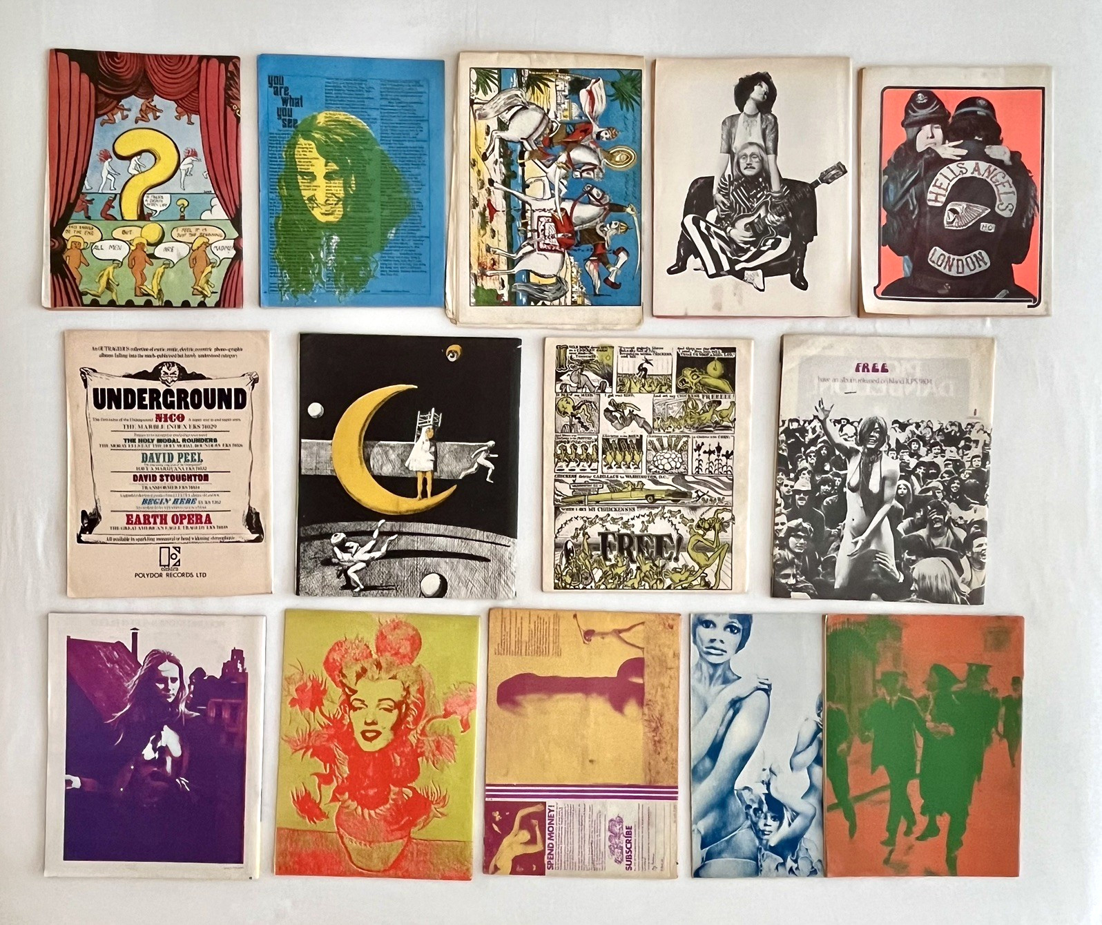 OZ MAGAZINE Complete set Nos. 1- 48. With inserts