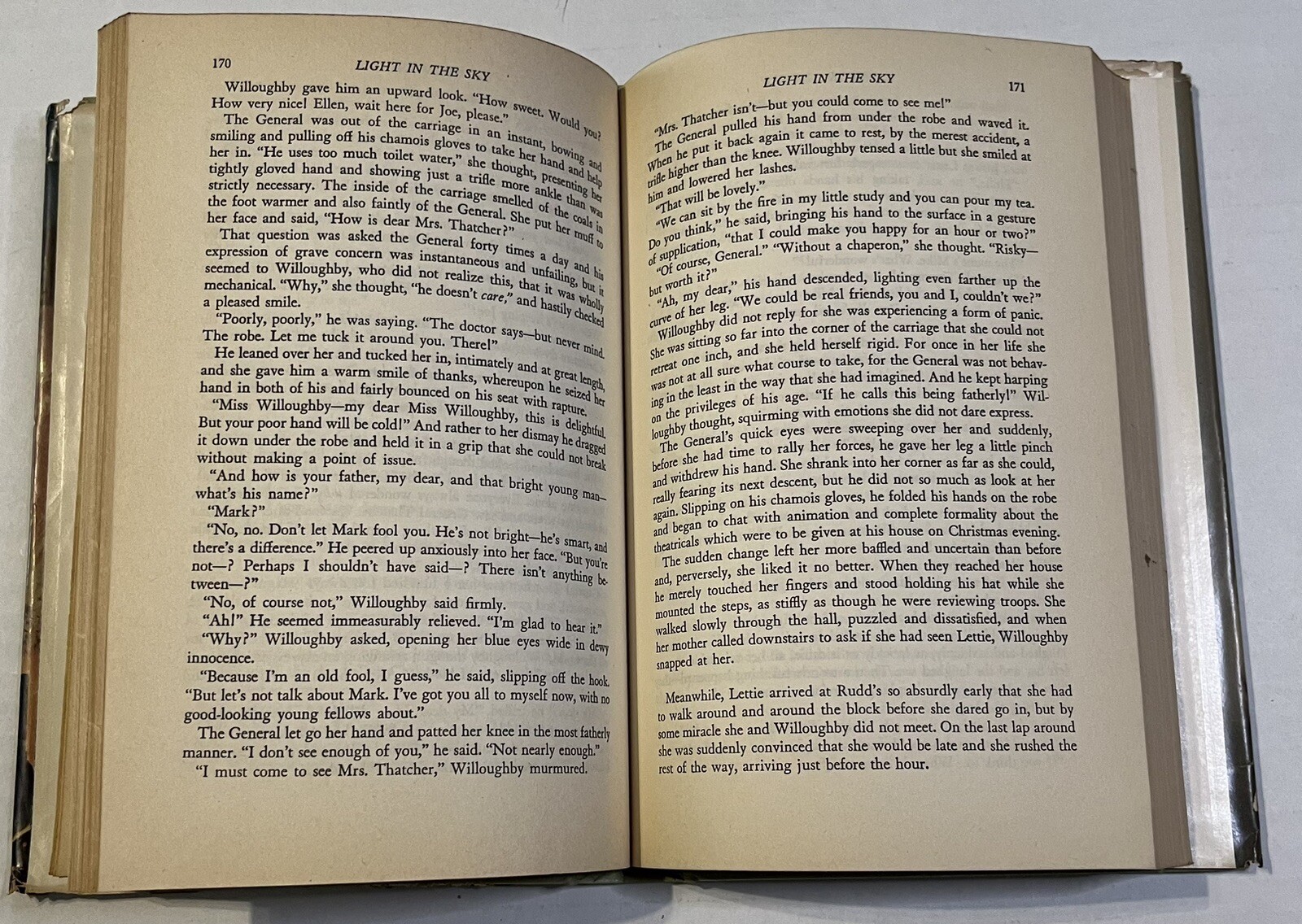 Light in the Sky by Agatha Young Hardcover W/DJ Vintage 1948 First Edition