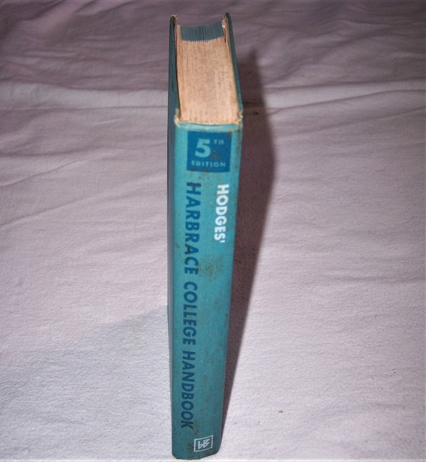 Vtg. Harbrace College Handbook 5th Edition Vintage 1962 John Hodges Mary Whitten