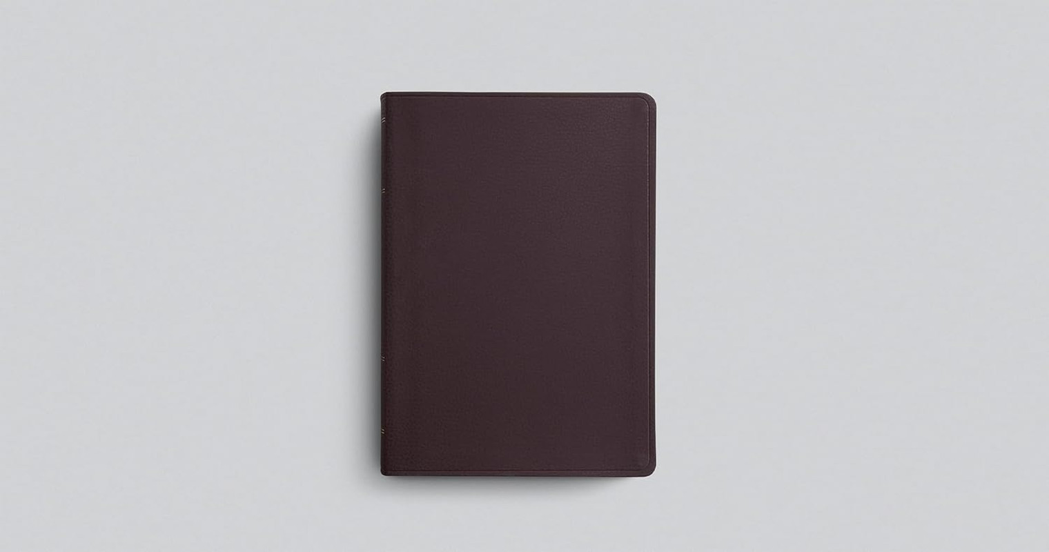 ESV Study Bible, Large Print (Bonded Leather, Burgundy): Holy Bible, English Sta