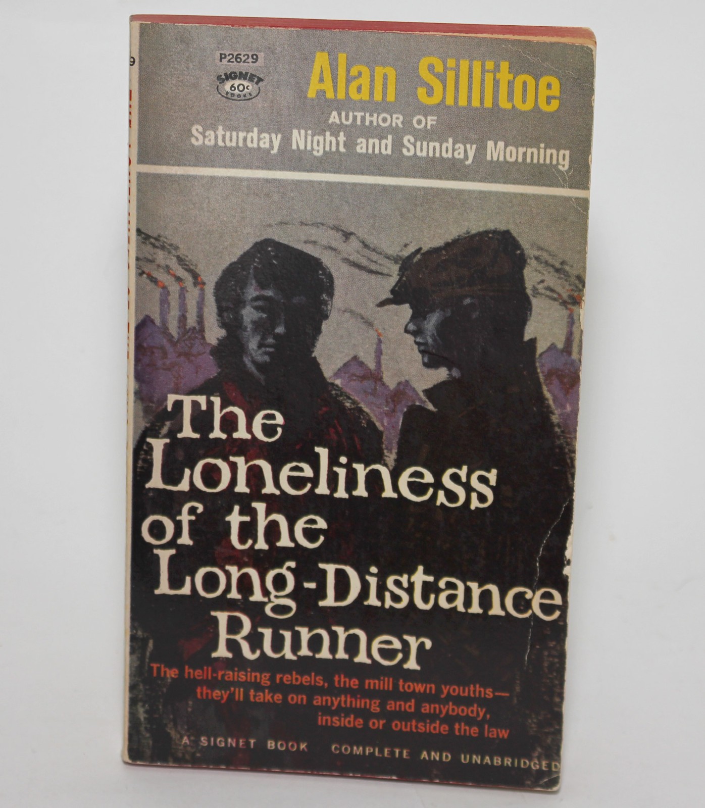 LONELINESS OF THE LONG-DISTANCE RUNNER by Alan Sillitoe Signet 1959 6th Print PB
